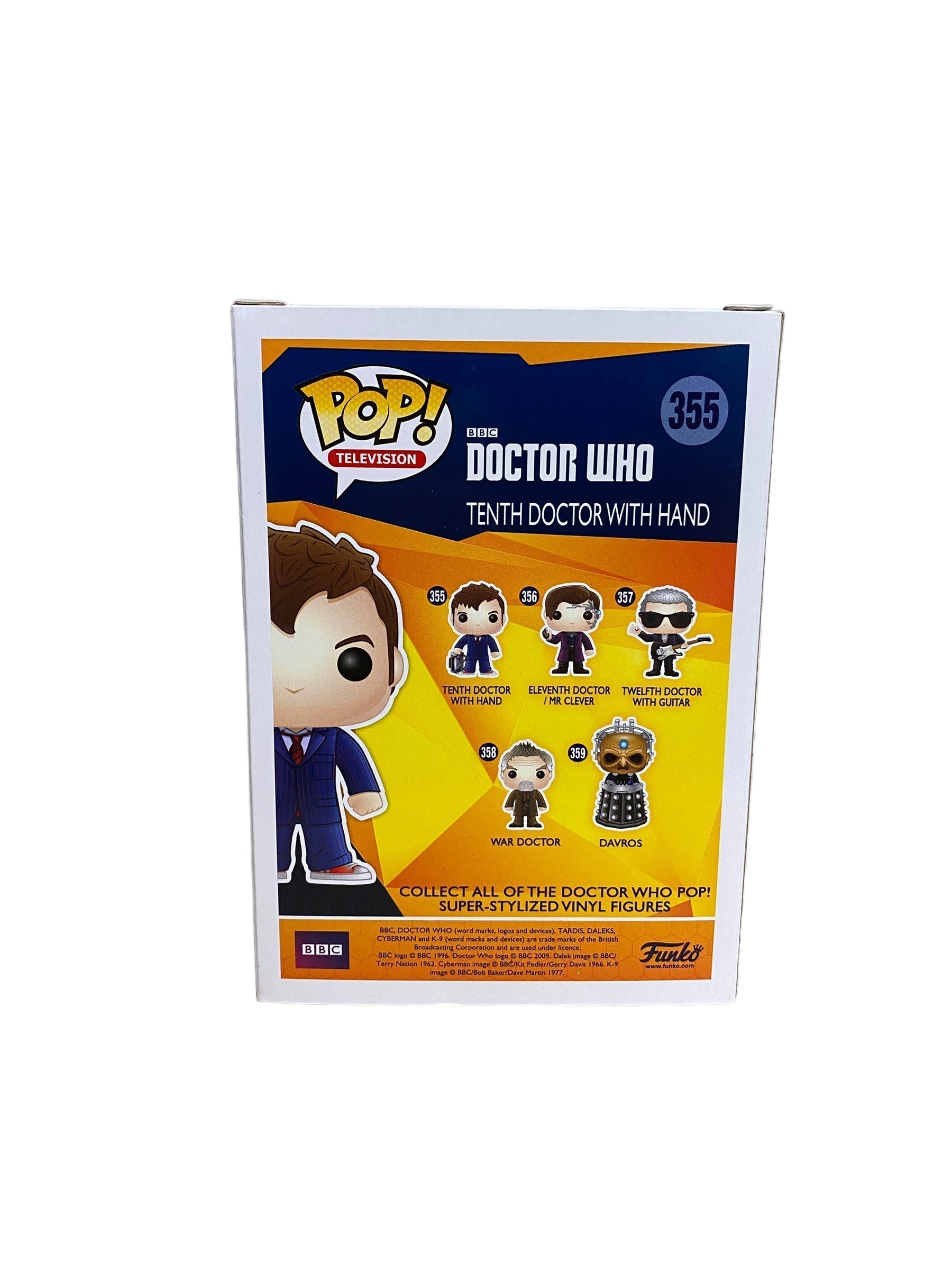 Tenth Doctor With Hand #355 Funko Pop! - Doctor Who - 2016 Pop! -