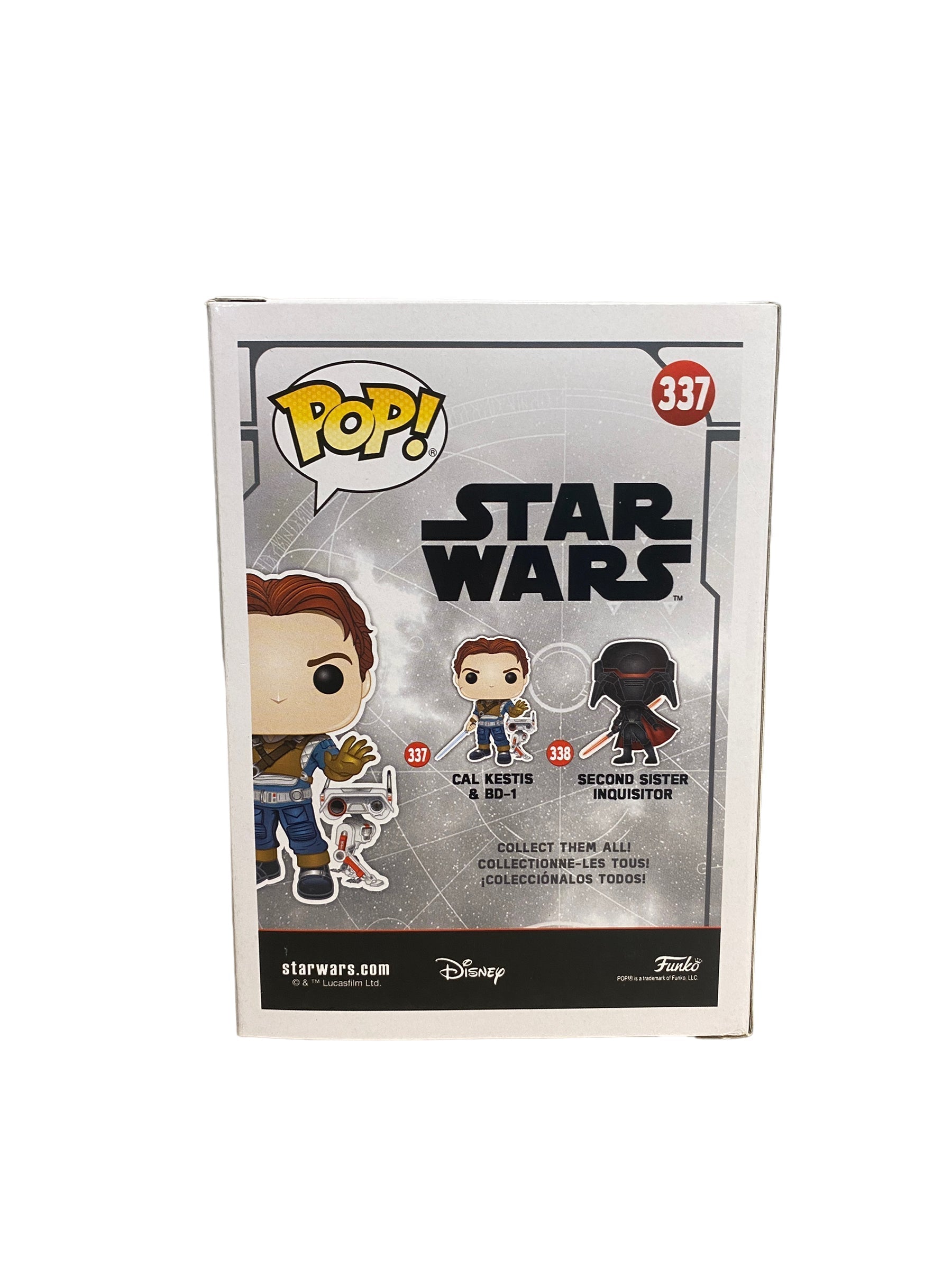 Cal Kestis and BD-1 #337 Funko Pop! - Star Wars - 2019 Pop! -