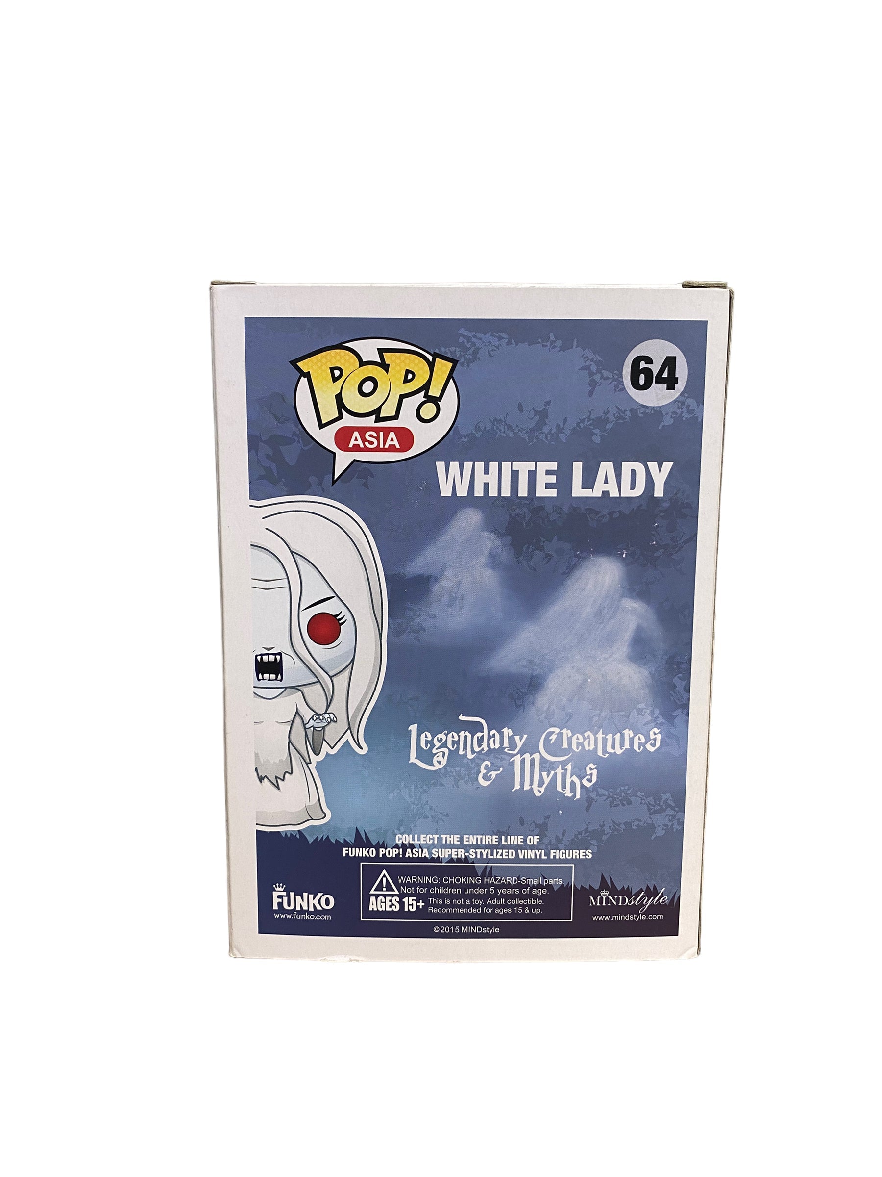 White Lady #64 (Glows in the Dark) Funko Pop! - Legendary Creatures & Myths - 2016 Asia Exclusive -