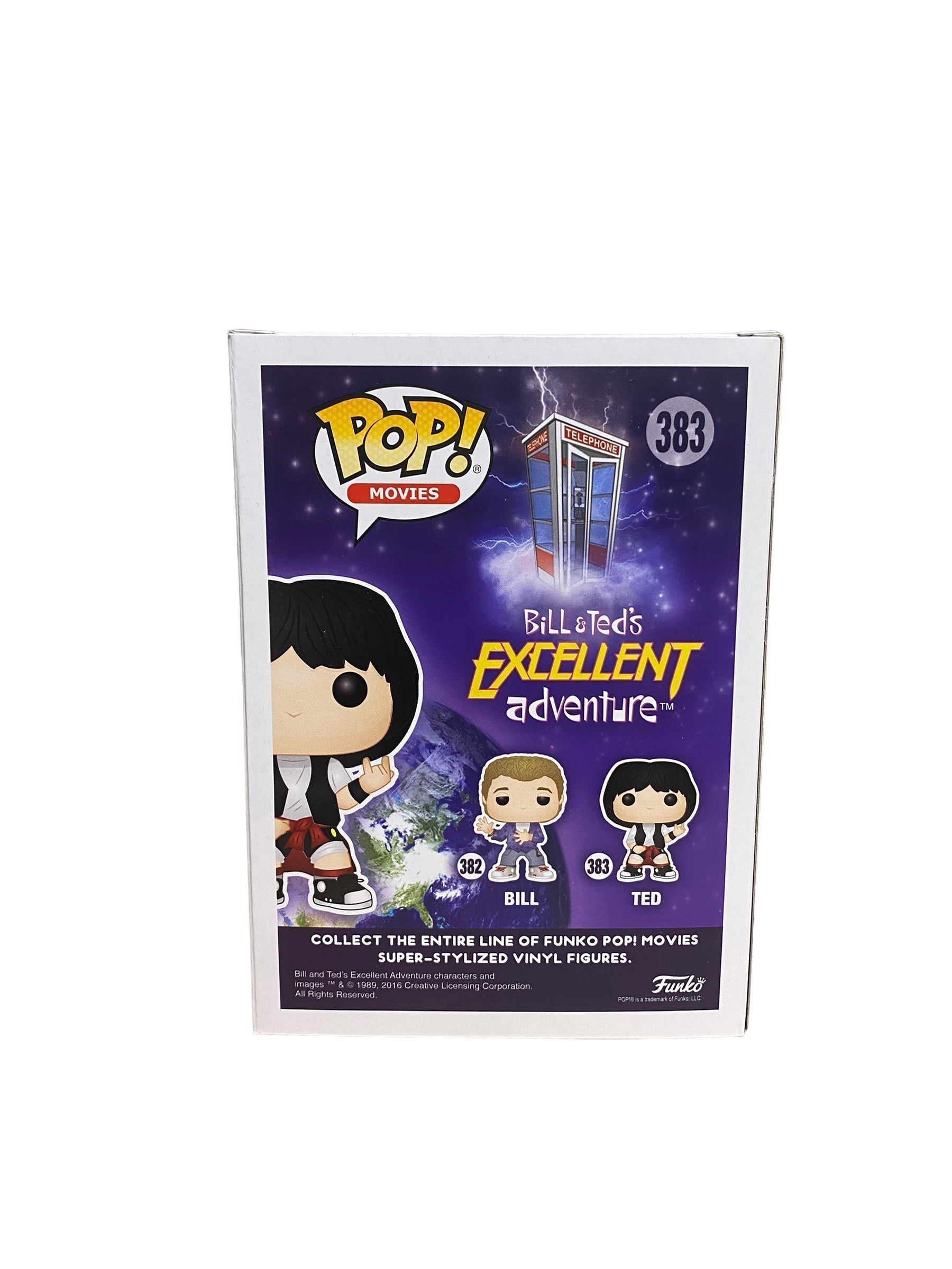 Ted #383 Funko Pop! - Bill & Ted's Excellent Adventure - 2016 Pop! -