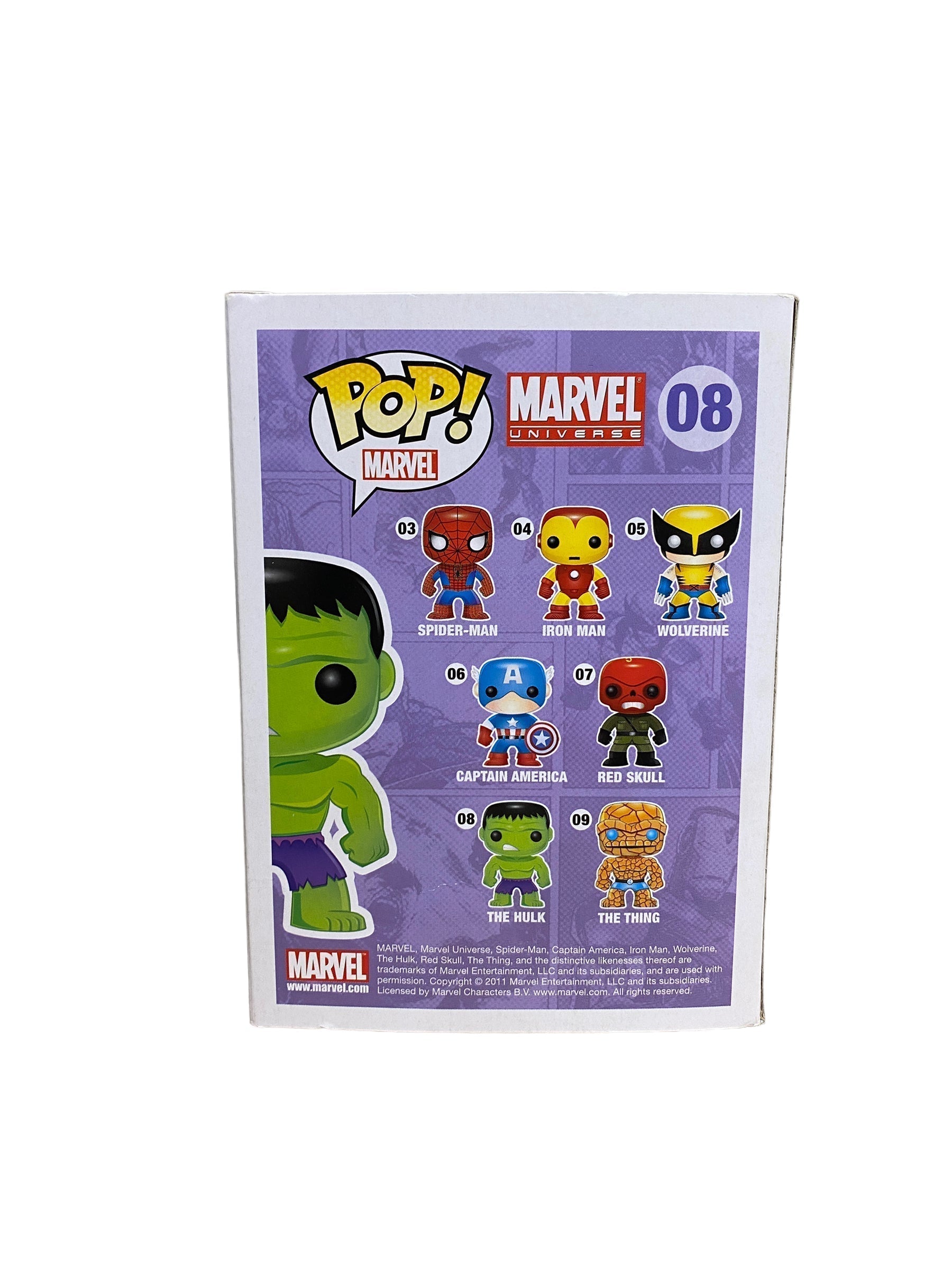 The Hulk #08 (Vinyl Bobble-Head) Funko Pop! - Marvel Universe - 2014 Pop!