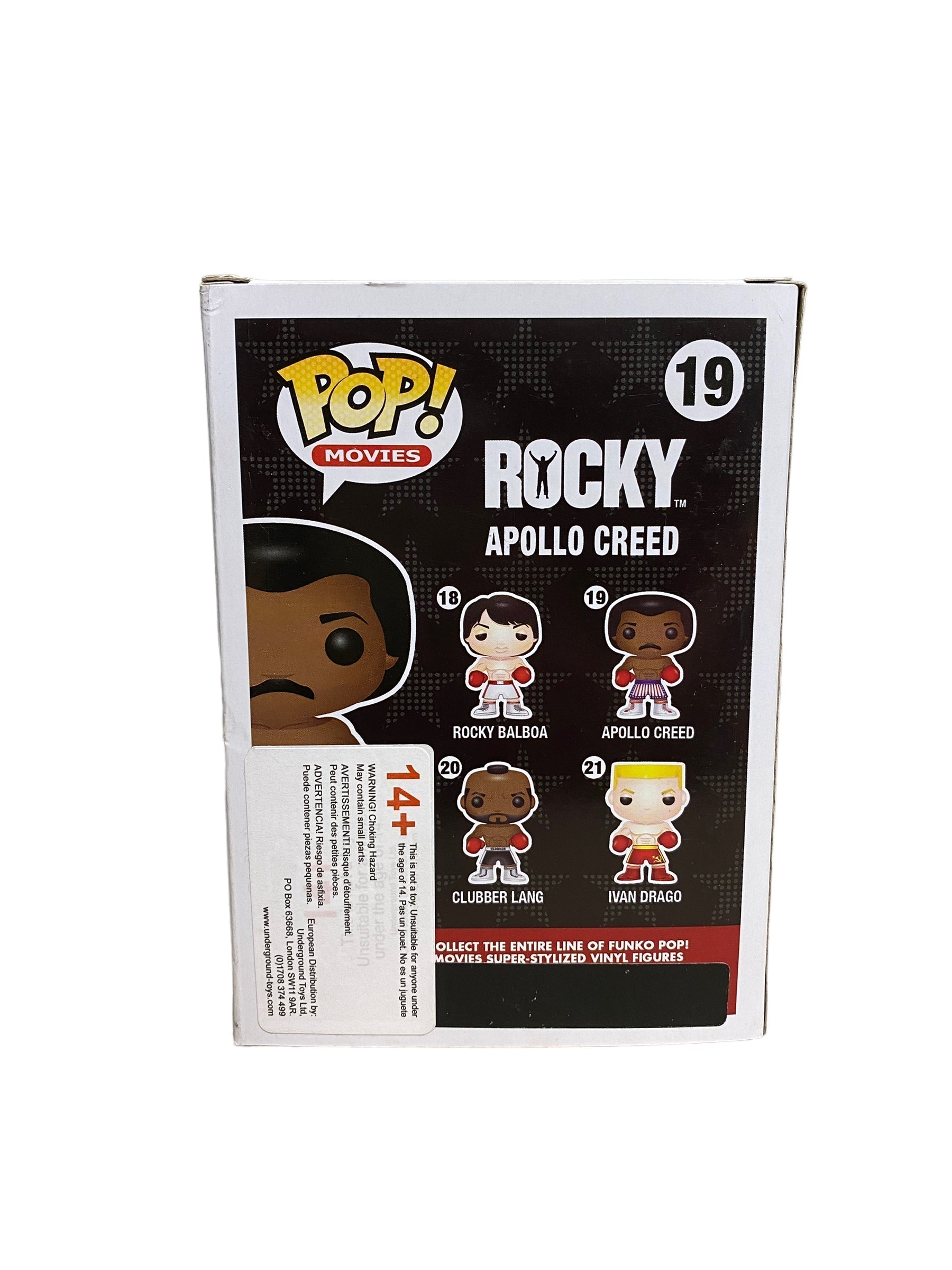 Apollo Creed #19 Funko Pop! - Rocky - 2012 Pop! -