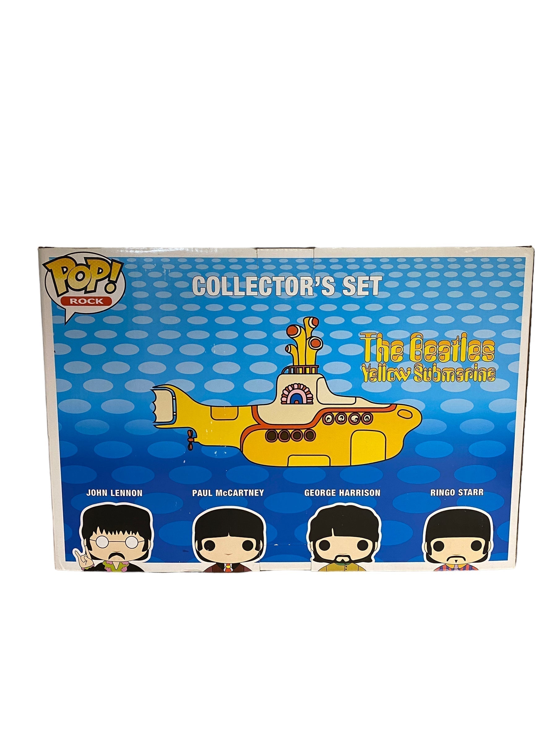 The Beatles Yellow Submarine 4 Pack Funko Pop Collectors Set! - Rocks - 2012 Pop! -