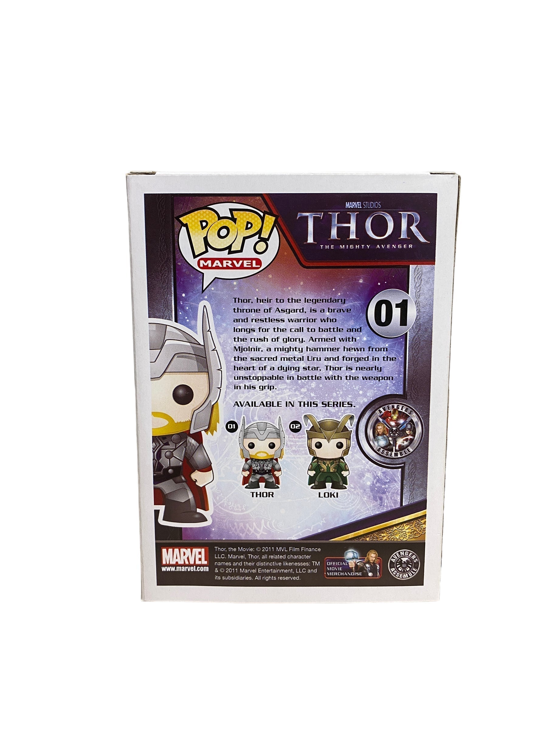 Thor #01 Funko Pop! - Thor The Mighty Avenger! - 2012 Pop! -