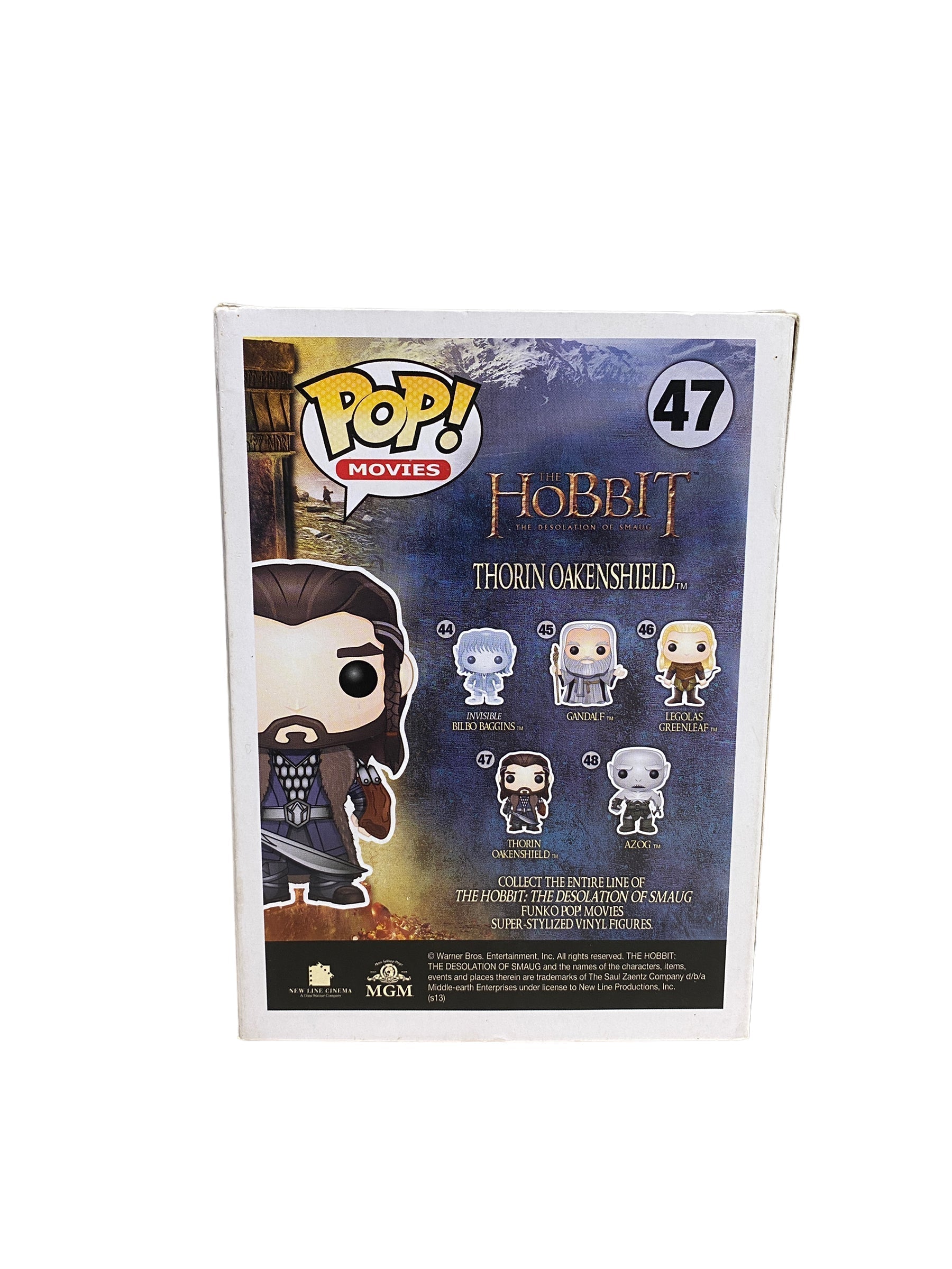 Thorin Oakenshield #47 Funko Pop! - The Hobbit: The Desolation Of Smaug - 2013 Pop! -