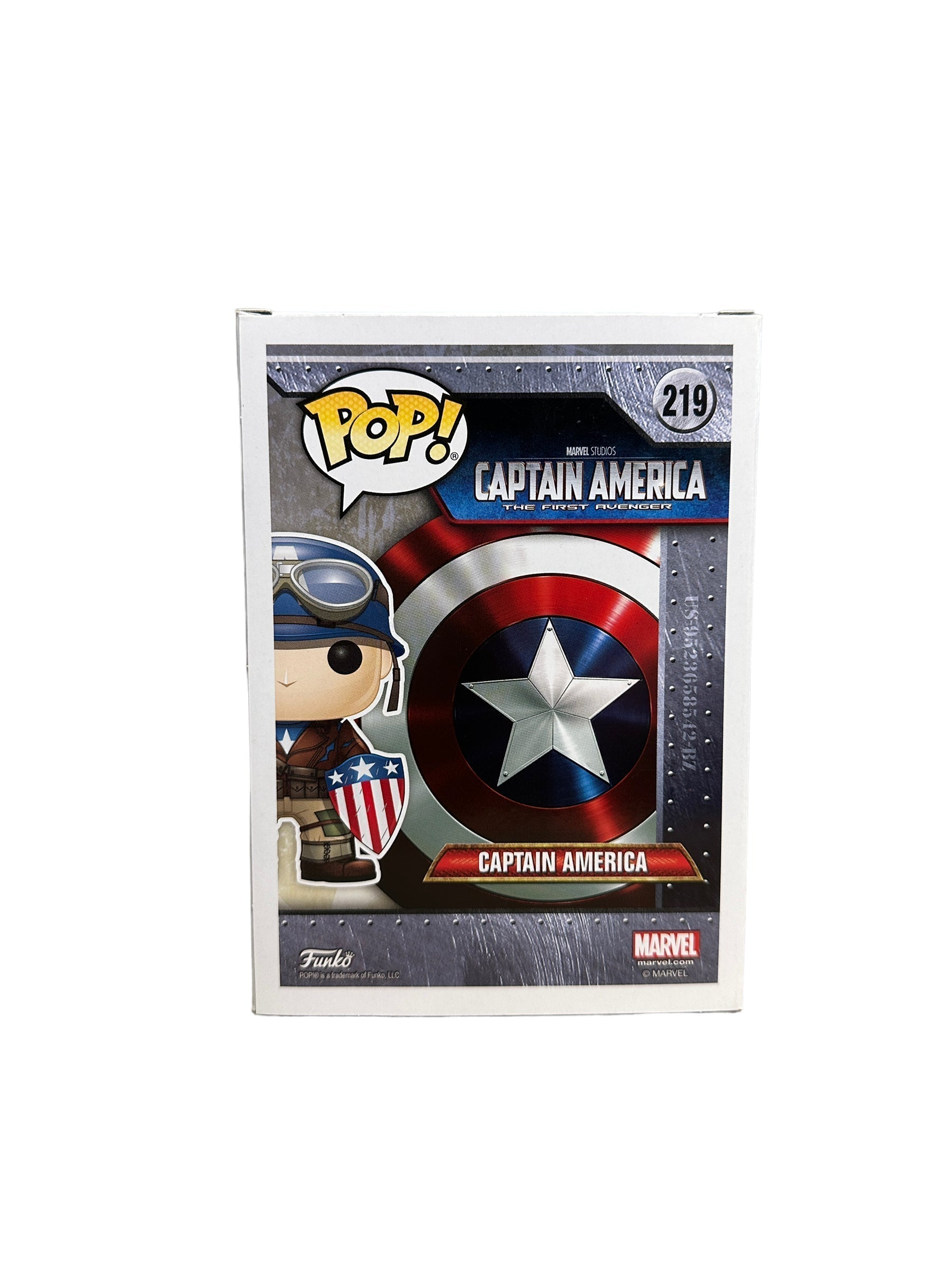 Captain America #219 Funko Pop! - Captain America The First Avenger - ECCC 2017 Official Convention Exclusive -