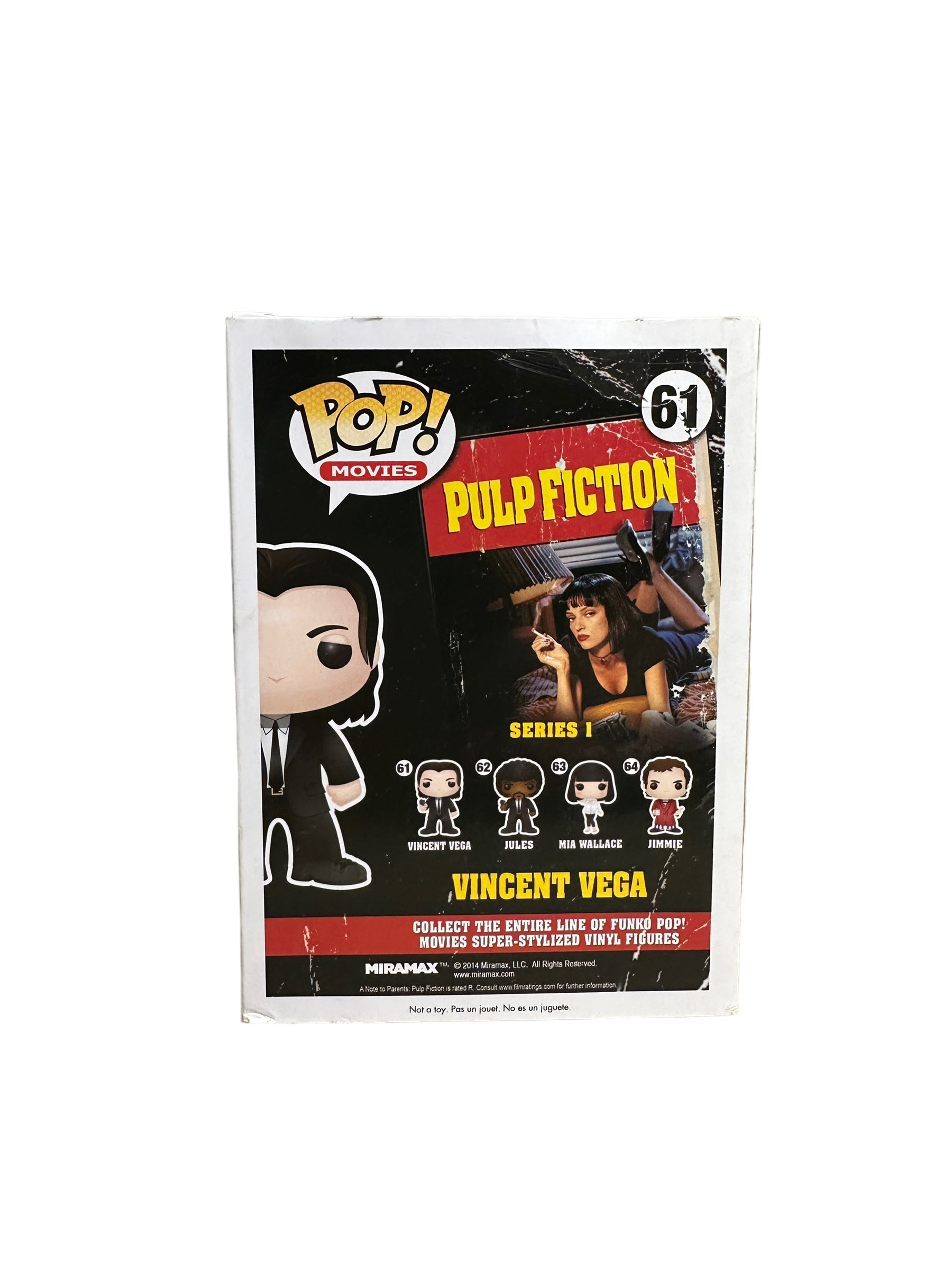 Vincent Vega #61 (Bloody) Funko Pop! - Pulp Fiction - SDCC 2014 Exclusive