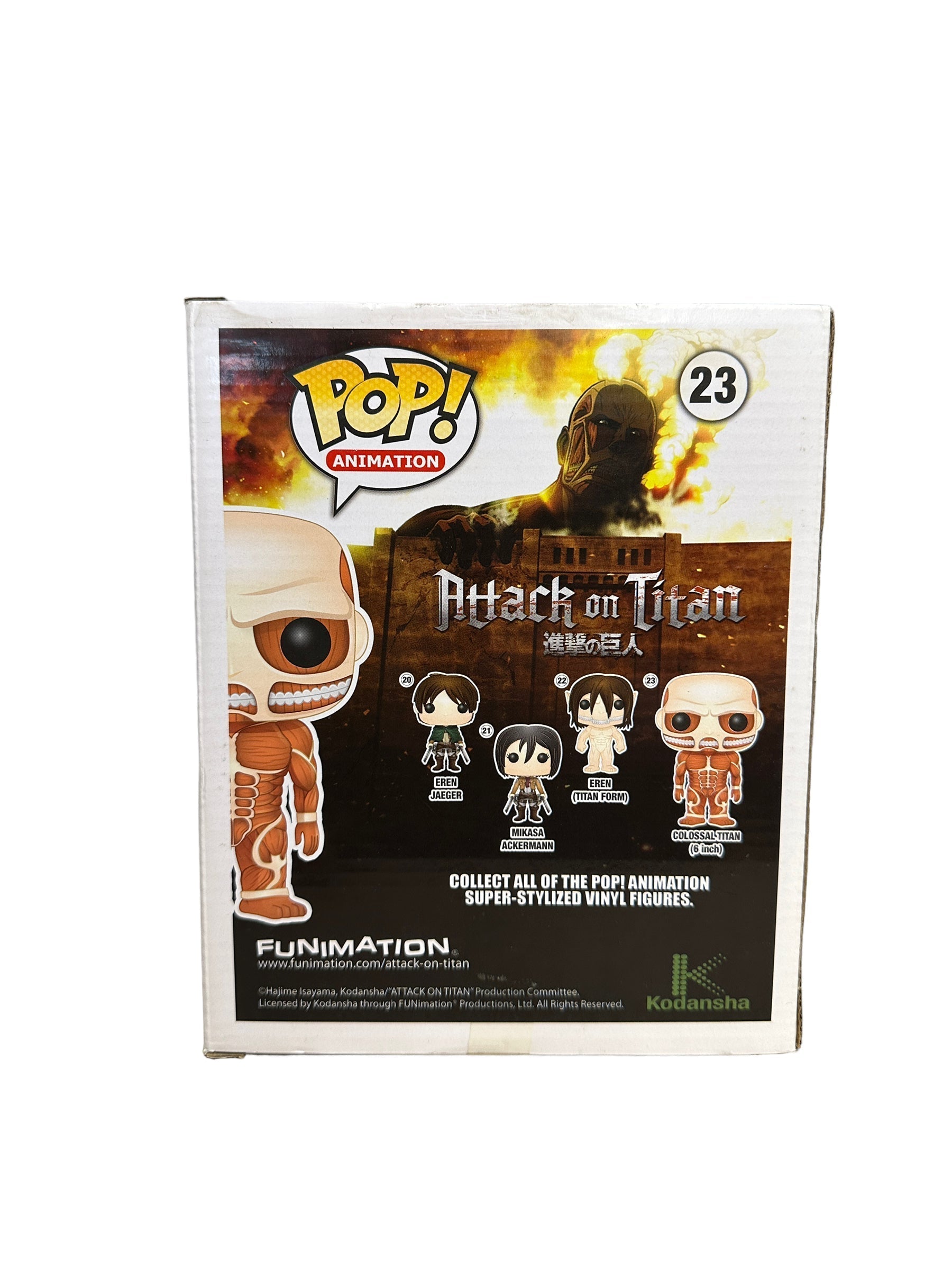 Colossal Titan #23 6" Funko Pop! - Attack on Titan - 2015 Pop! -