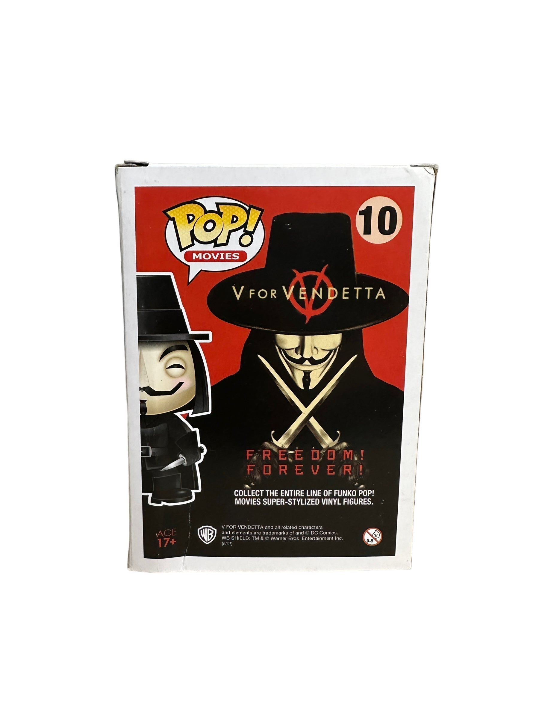 V For Vendetta #10 (Metallic) Funko Pop! - V For Vendetta - SDCC 2012 Exclusive