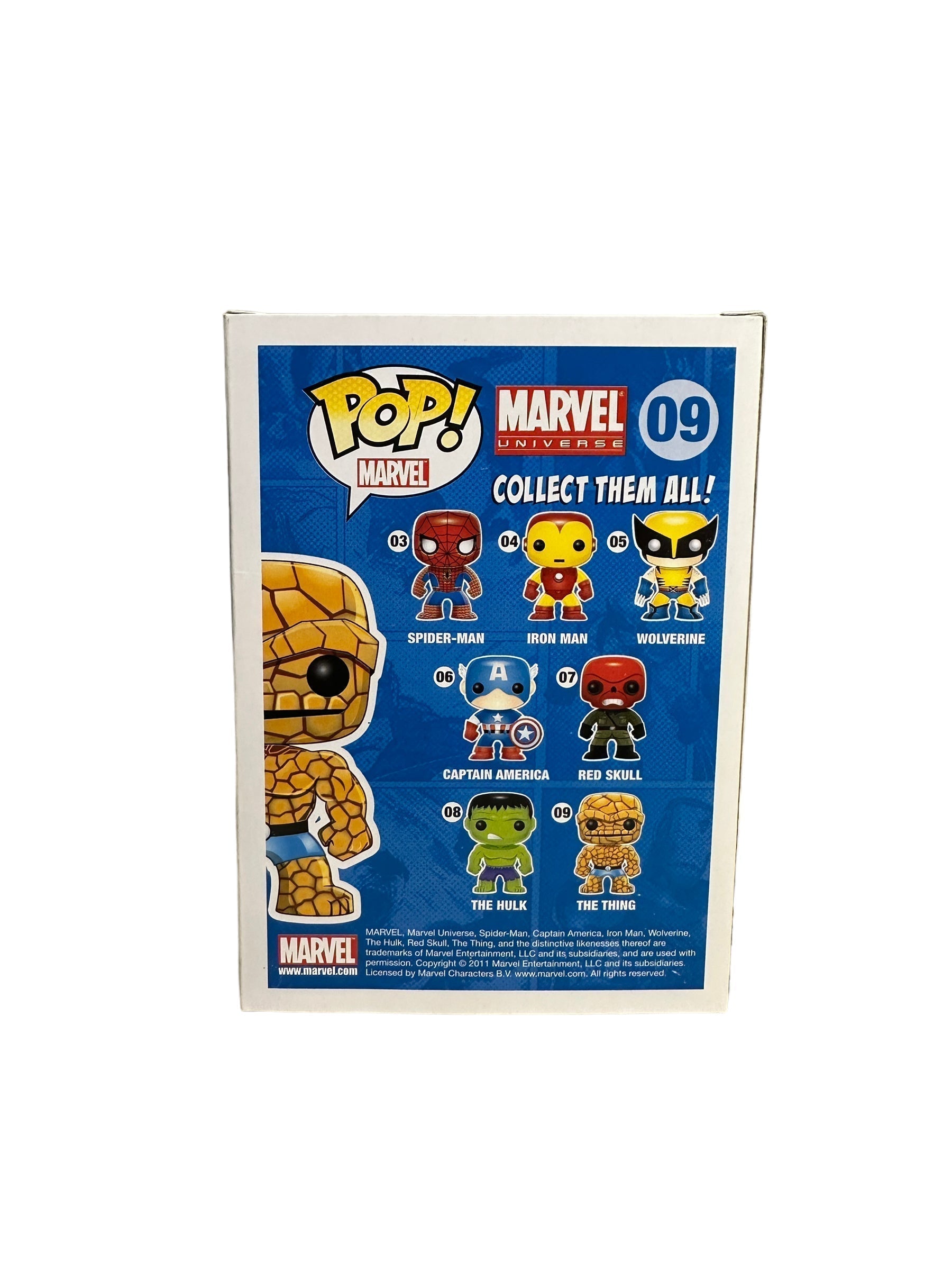 The Thing #09 Funko Pop! - Marvel Universe - 2013 Pop! -