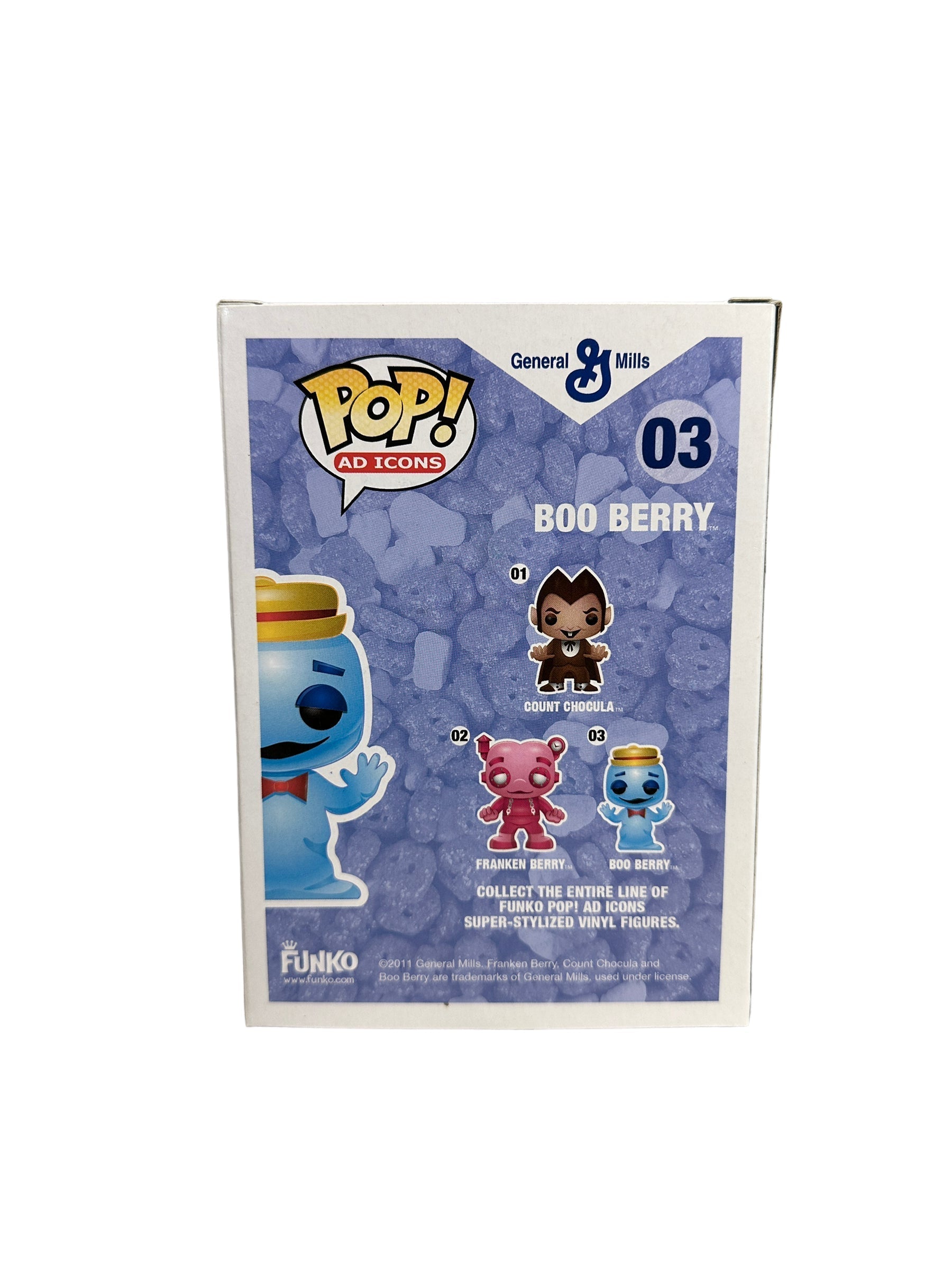 Boo Berry #03 (Metallic) Funko Pop! - Ad Icons - SDCC 2011 Exclusive