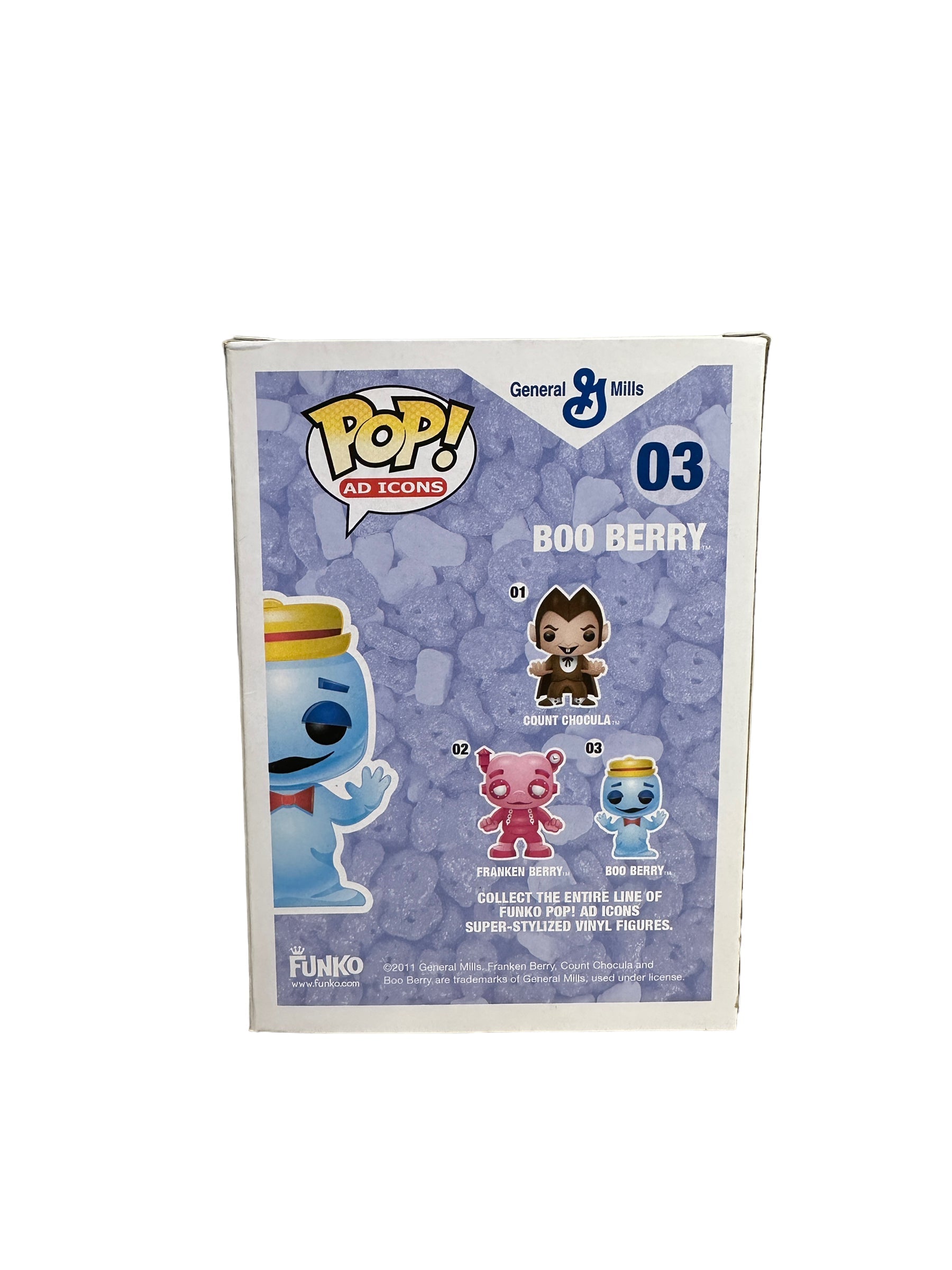 Boo Berry #03 Funko Pop! - Ad Icons - 2011 Pop! -