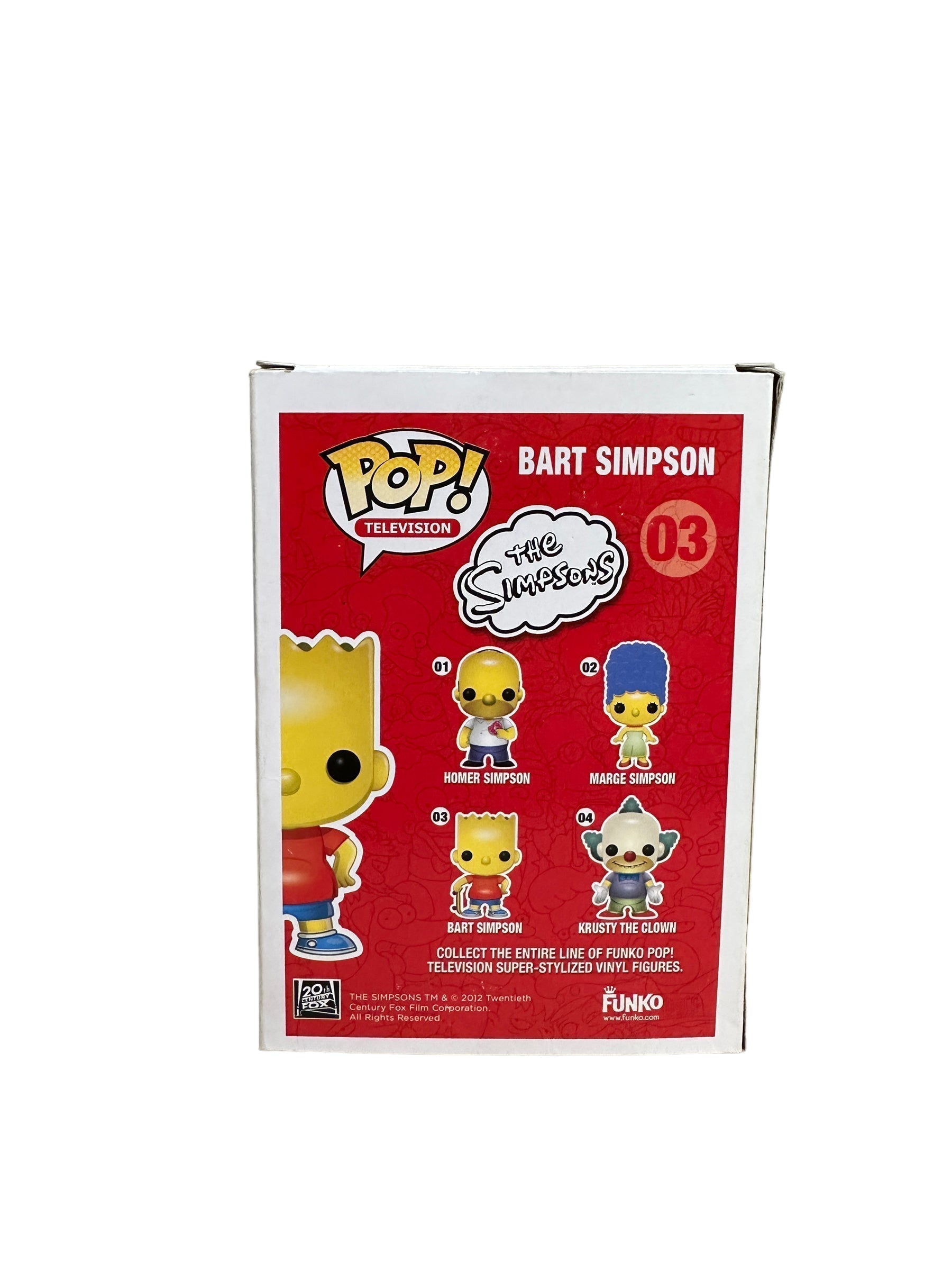 Bart Simpson #03 Funko Pop! - The Simpsons - 2011 Pop! -