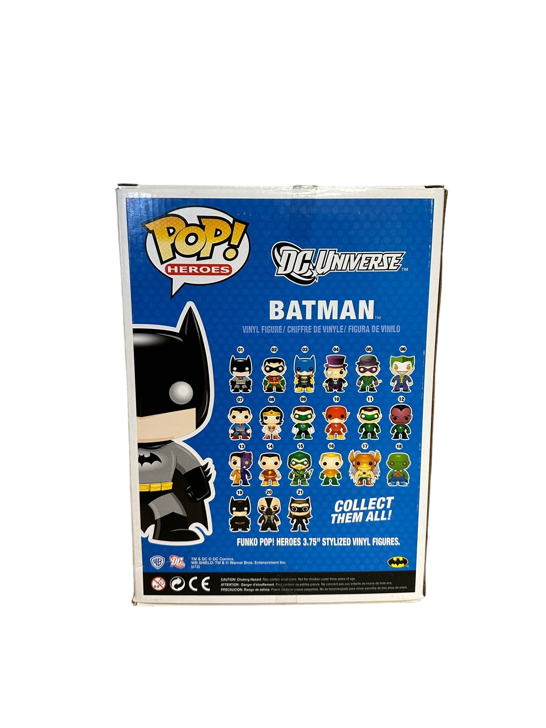 Batman (Blue Chase) 9" Funko Pop! - DC Universe - 2012 Pop! -