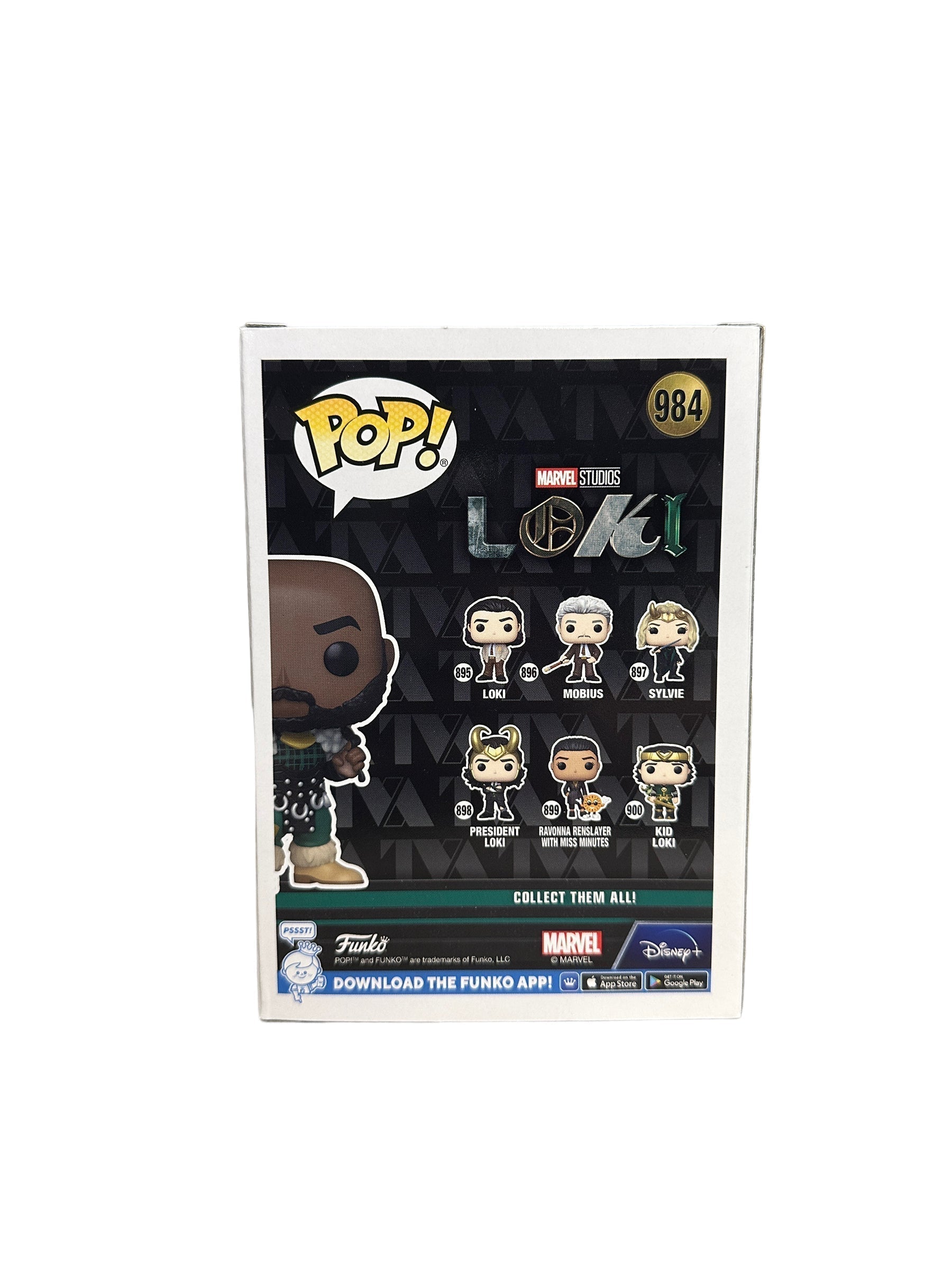 Boastful Loki #984 Funko Pop! - Loki - WonderCon 2022 Official Convention Exclusive -