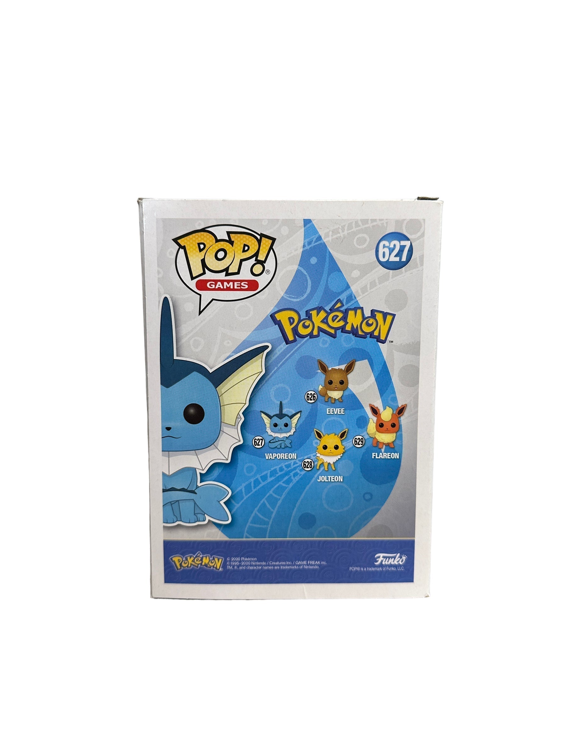 Vaporeon #627 (Diamond Collection) Funko Pop! - Pokemon - ECCC 2021 Shared Weplay Exclusive -