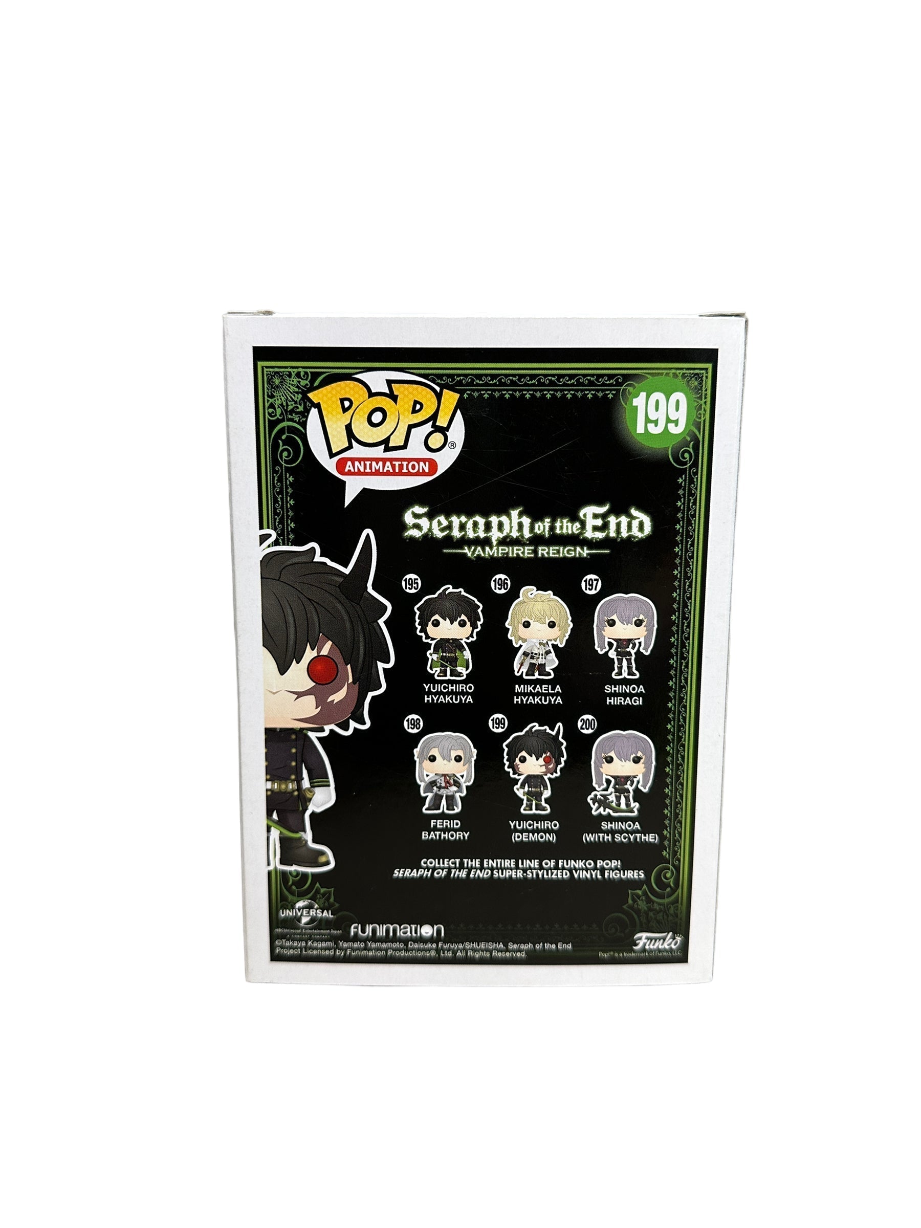 Yuichiro (Demon) #199 Funko Pop! - Seraph of the End: Vampire Reign -