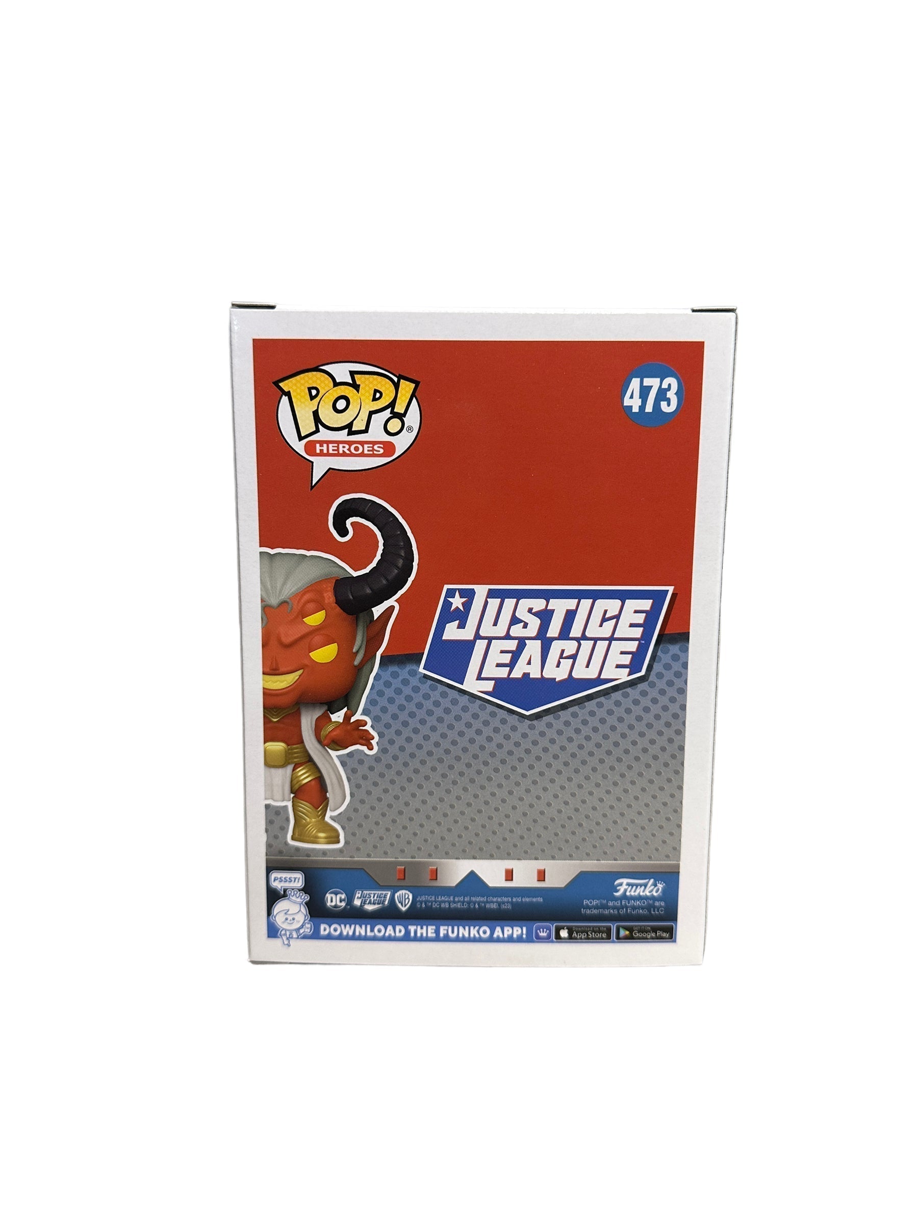 Trigon #473 Funko Pop! - Justice League - SDCC 2023 Official Convention Exclusive -