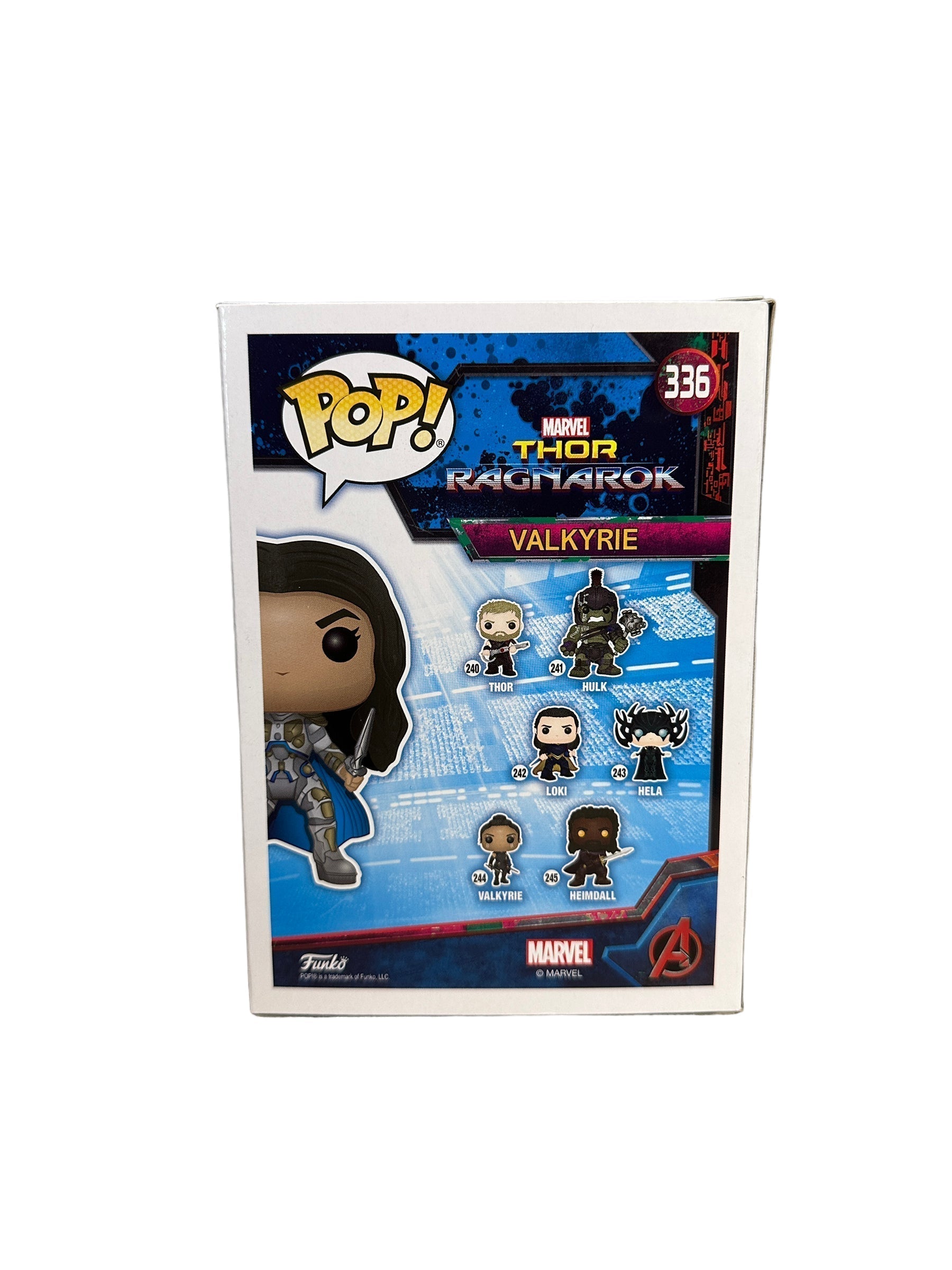 Valkyrie #336 (Hero) Funko Pop! - Thor Ragnarok - SDCC 2018 Shared Exclusive -