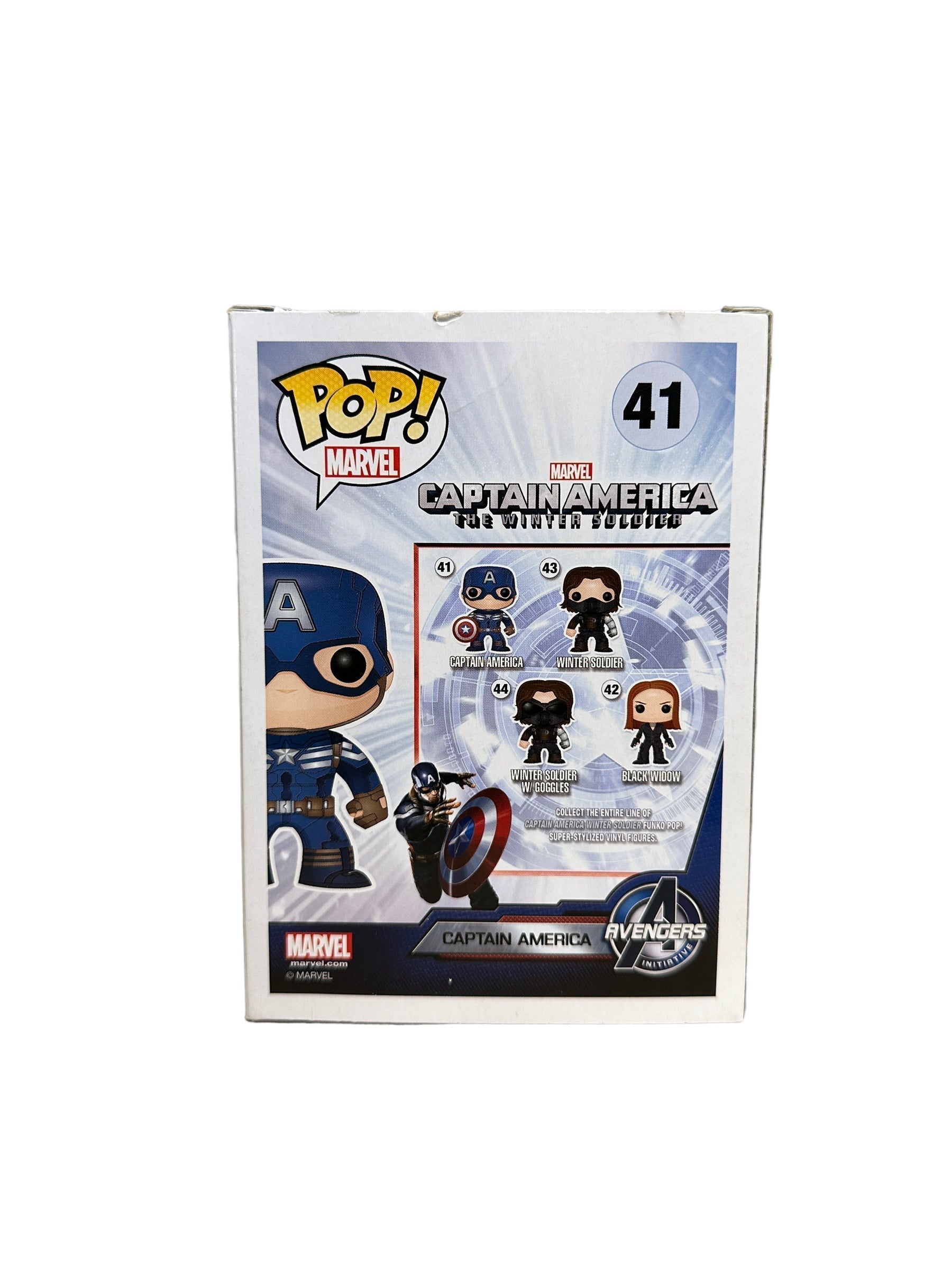 Captain America #41 (Black and White) Funko Pop! - Captain America The Winter Soldier - Barnes and Noble Exclusive -