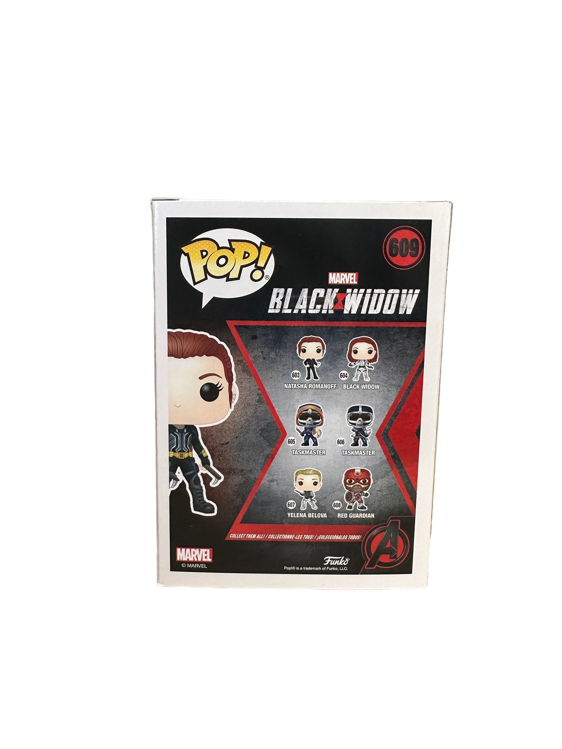 Black Widow #609 (Gray) Funko Pop! - Black Widow - Special Edition -