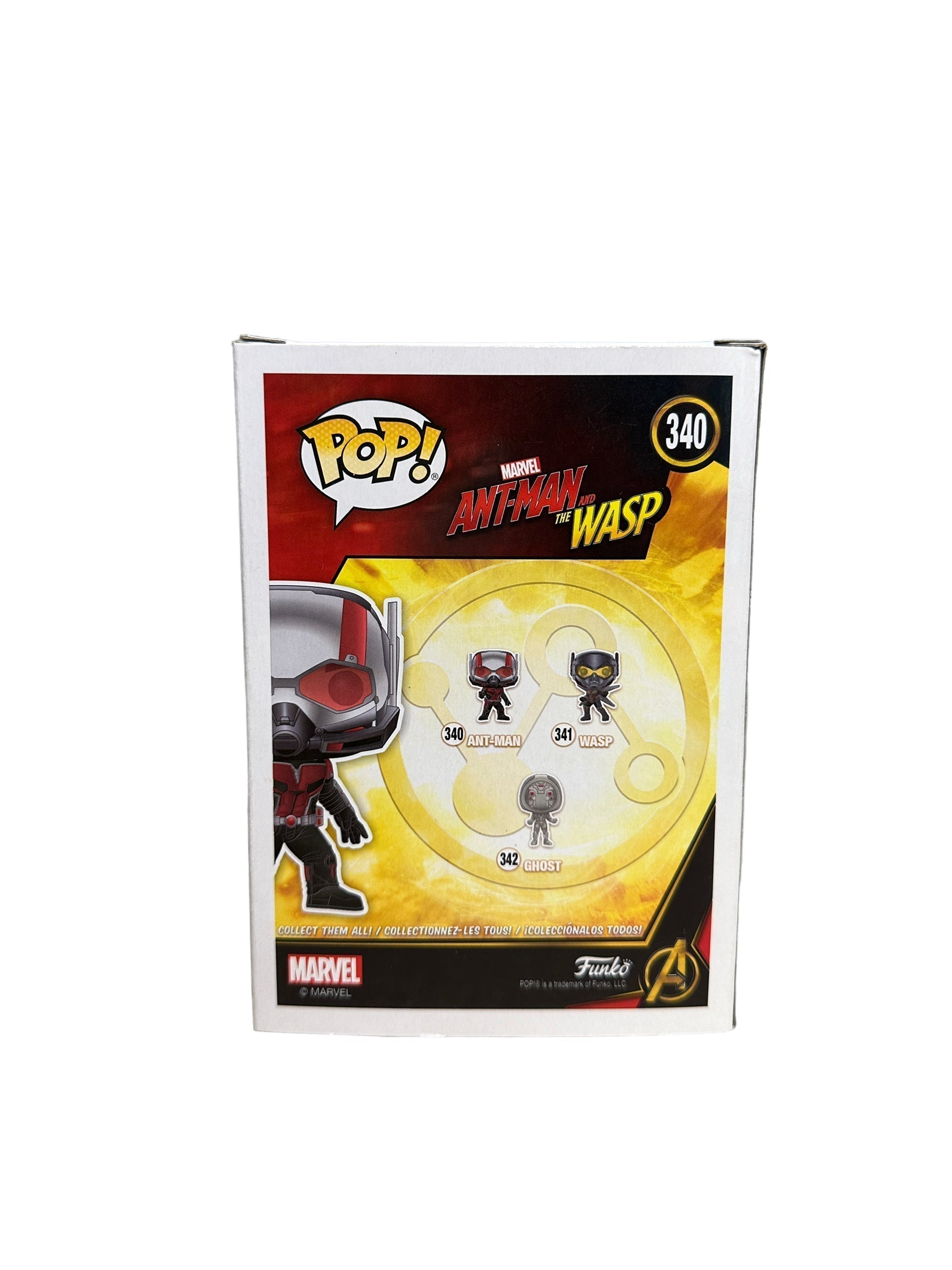 Ant-Man #340 (Unmasked Chase) Funko Pop! - Ant-Man and the Wasp - 2018 Pop! -