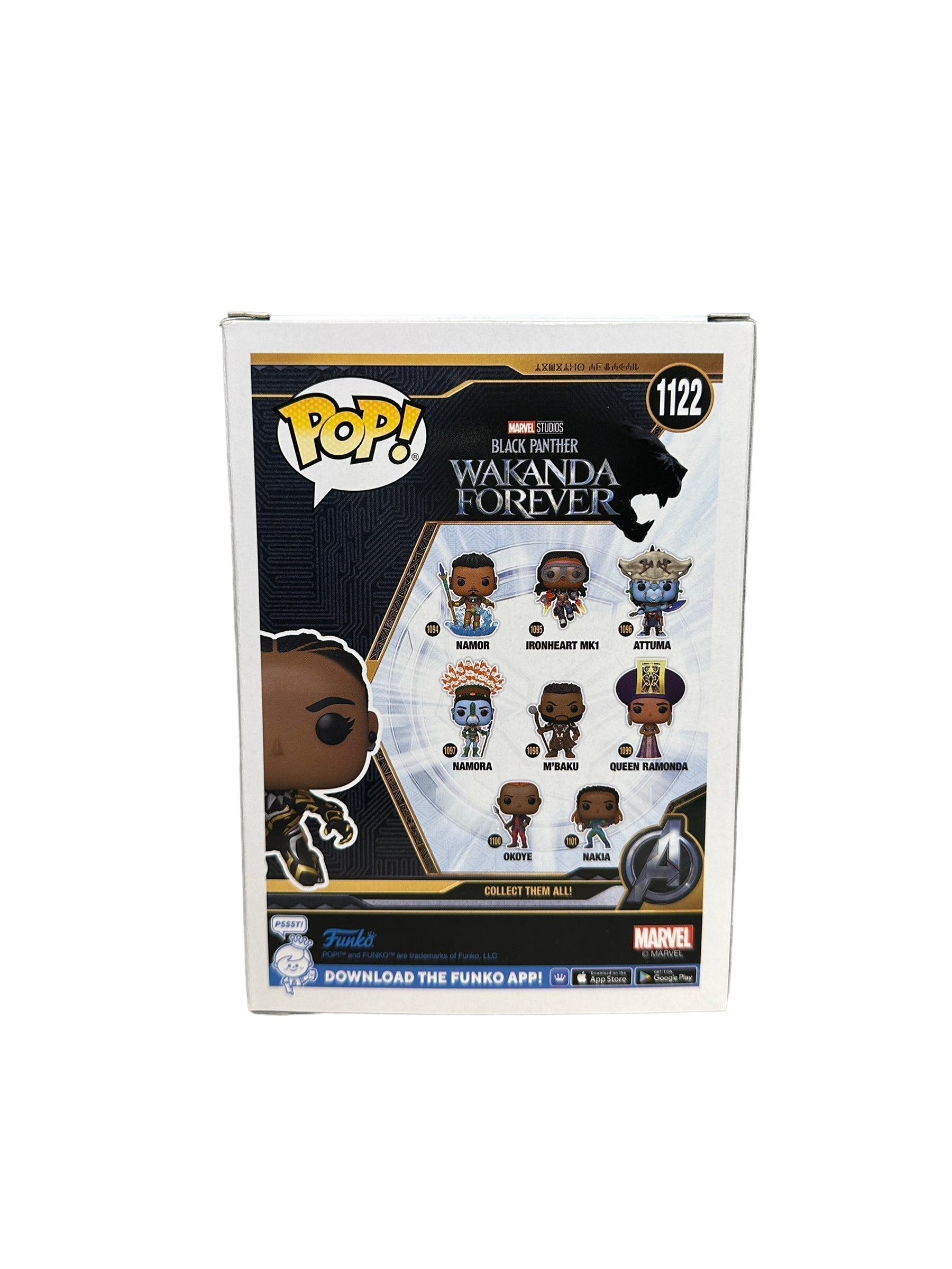 Black Panther #1122 (Unmasked) Funko Pop! - Black Panther - Marvel Collector Corps Exclusive -