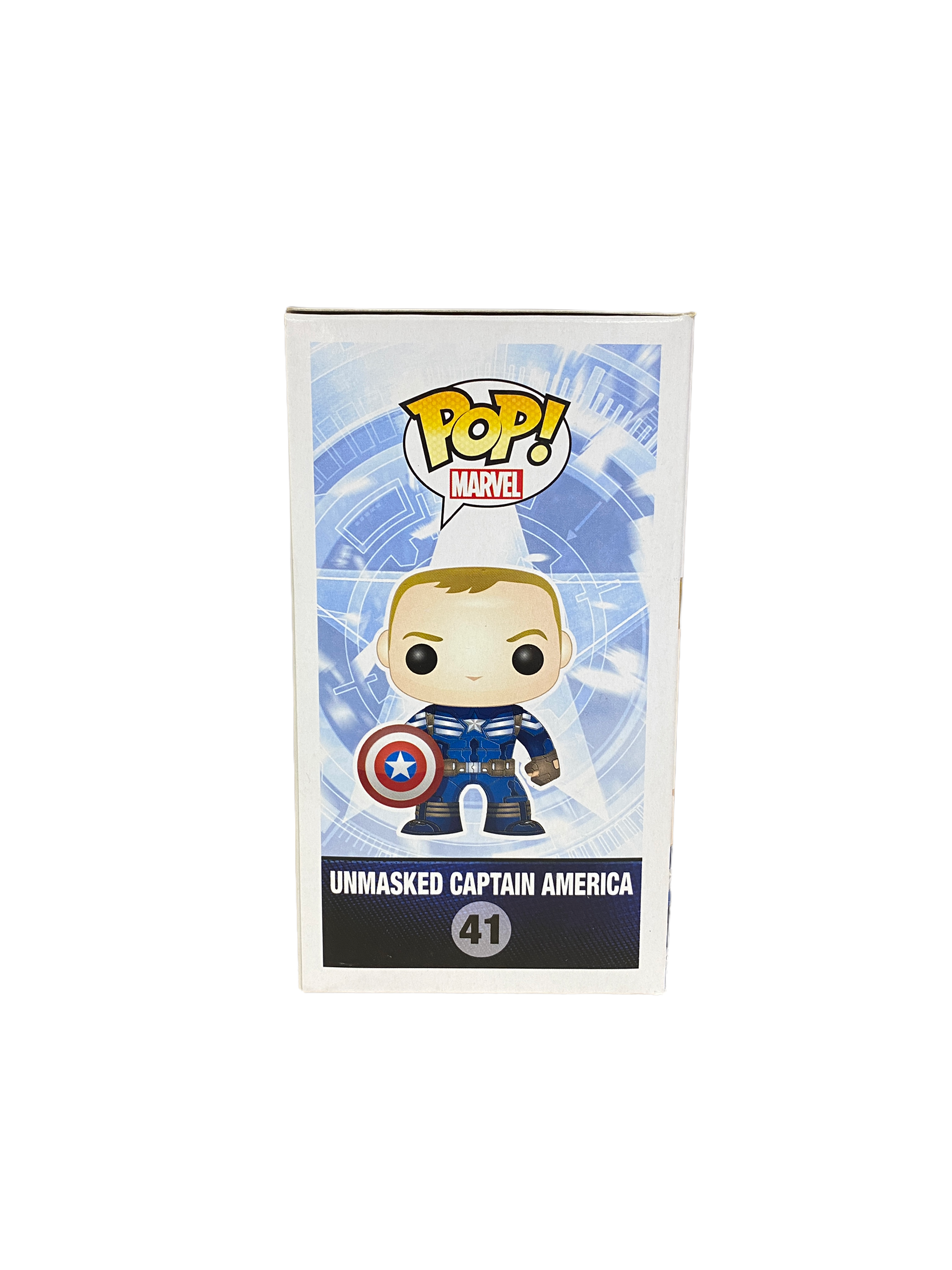 Unmasked Captain America #41 Funko Pop! - Captain America The Winter Soldier - Fan Expo Show Exclusive -