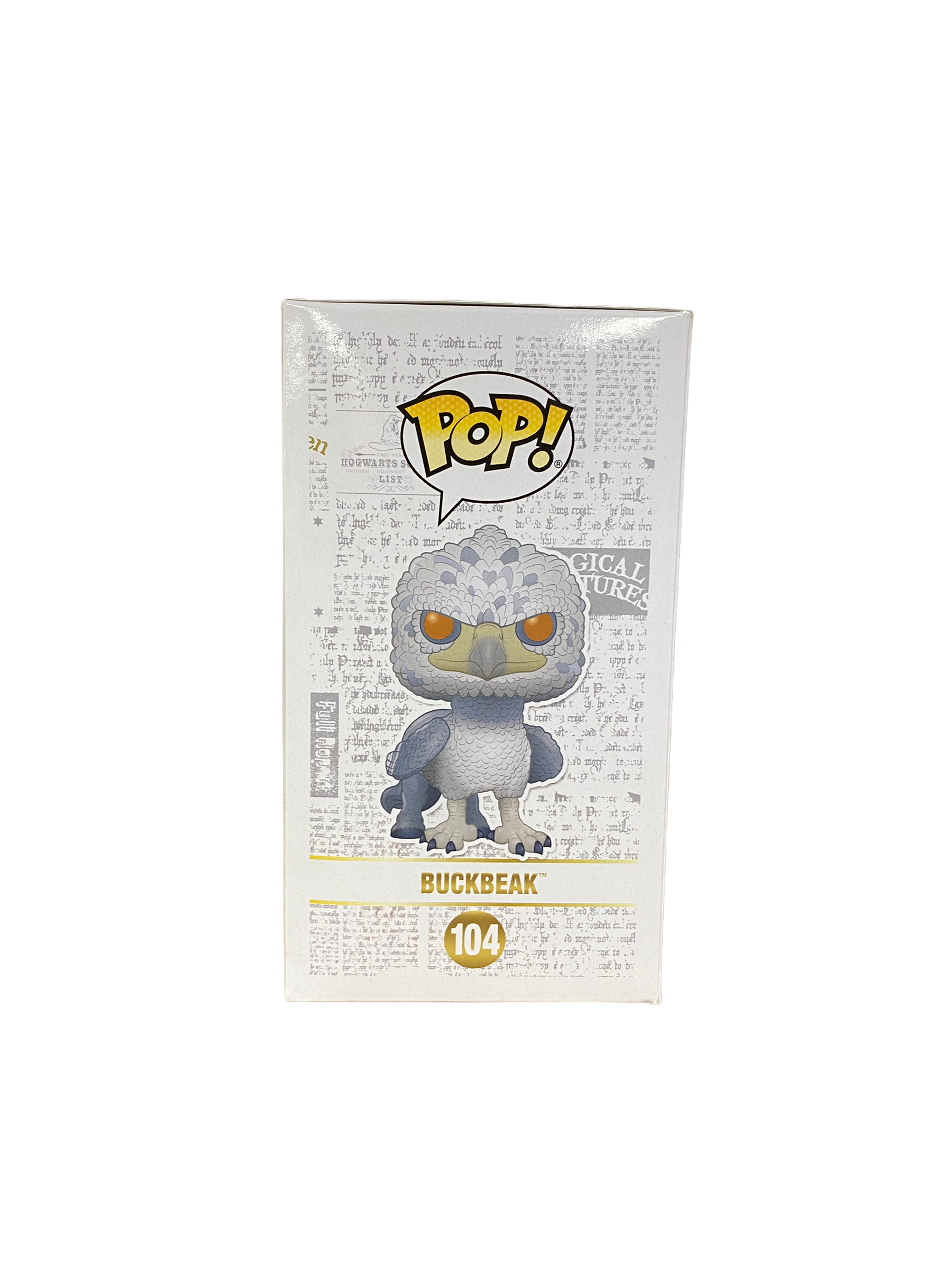 Buckbeak #104 (Yellow Eyes Flocked) Funko Pop! - Harry Potter - EMP Exclusive -