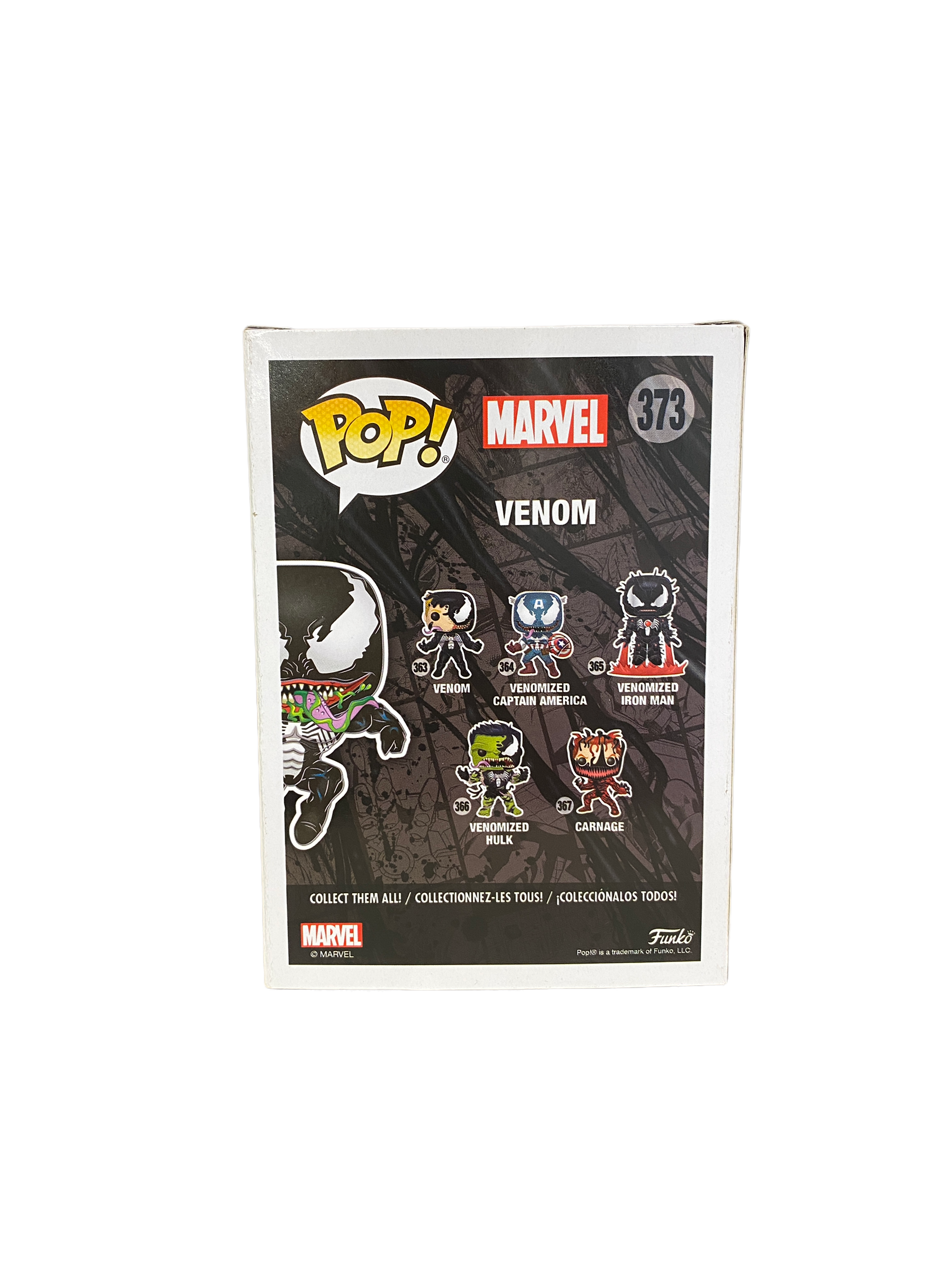 Venom #373 (Leaping) Funko Pop! - Venom - Marvel Collector Corps Exclusive -