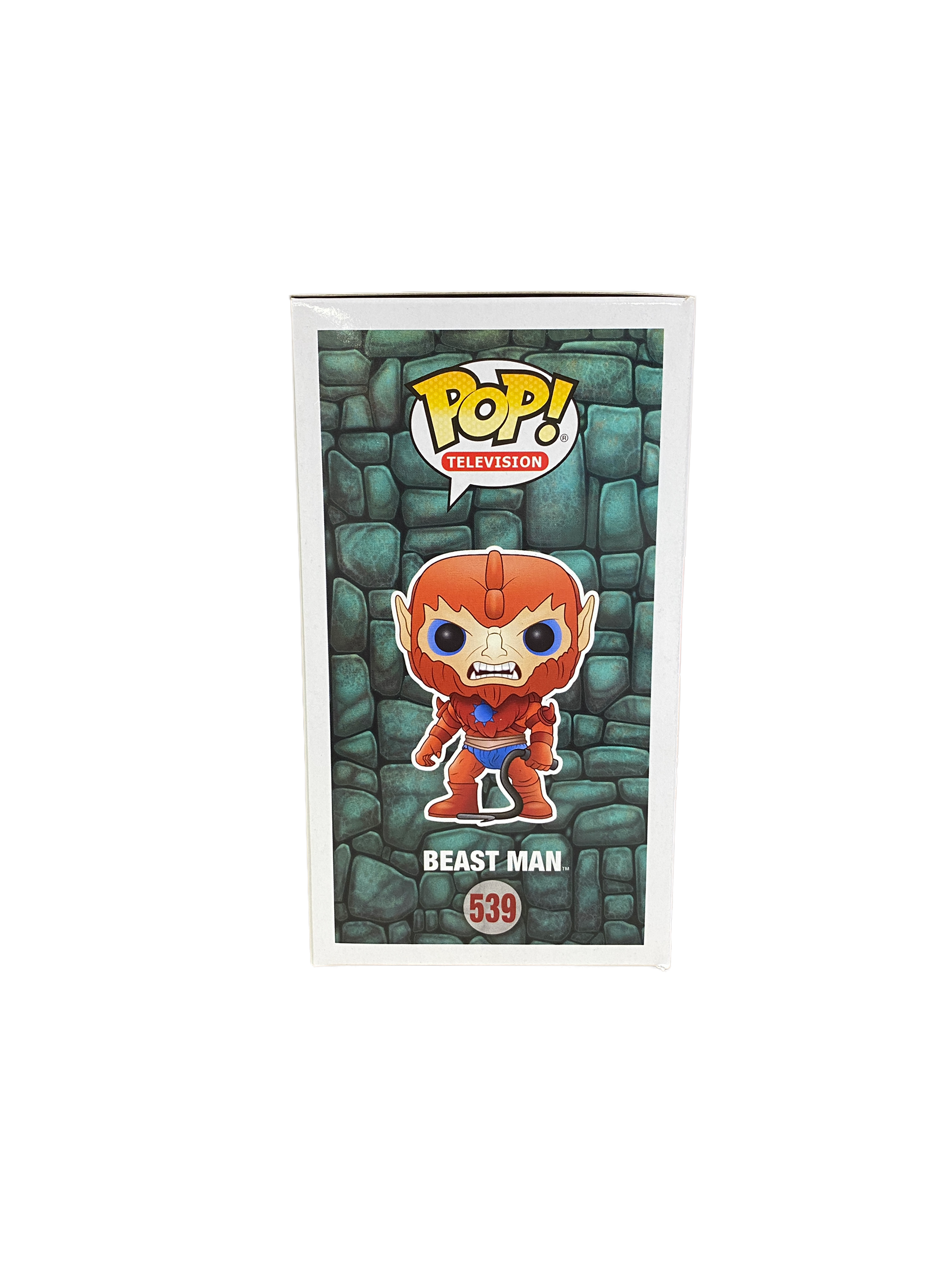 Beast Man #539 (Flocked) Funko Pop! - Masters Of The Universe - NYCC 2017 Official Convention Exclusive -