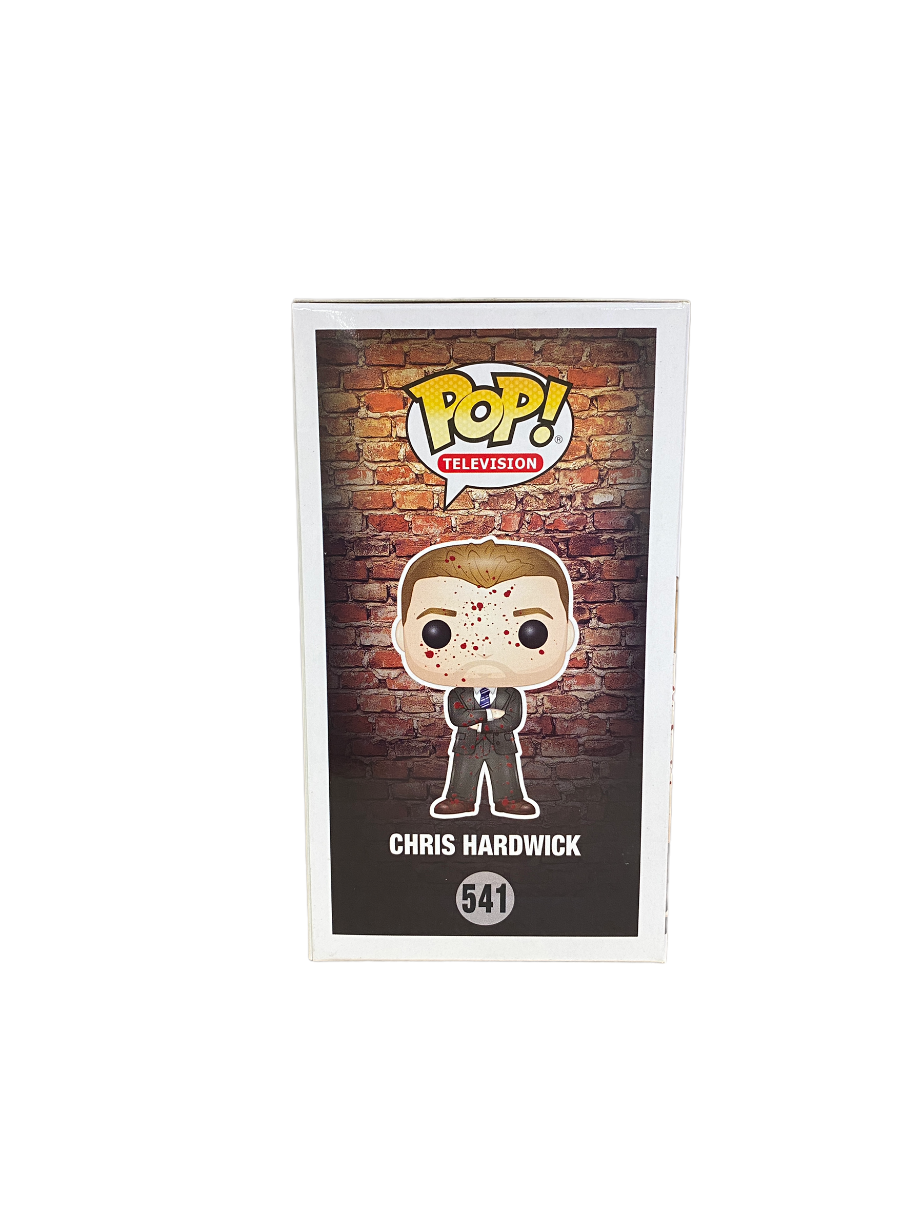 Chris Hardwick #541 (Bloody) Funko Pop! - The Talking Dead - SDCC 2018 Official Convention Exclusive -