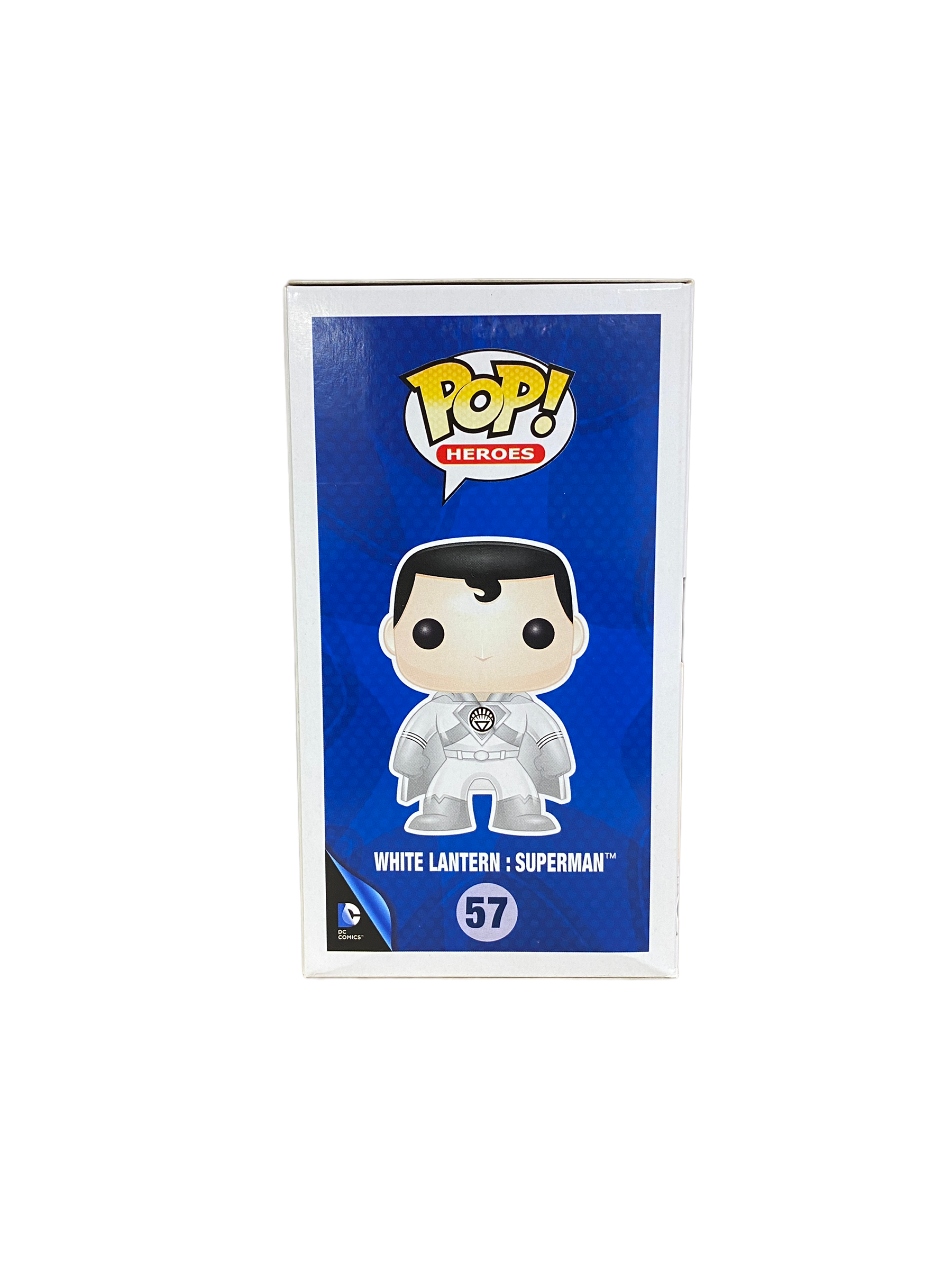 White Lantern : Superman #57 (Glows In The Dark) Funko Pop! - DC Super Heroes - Fugitive Toys Exclusive -