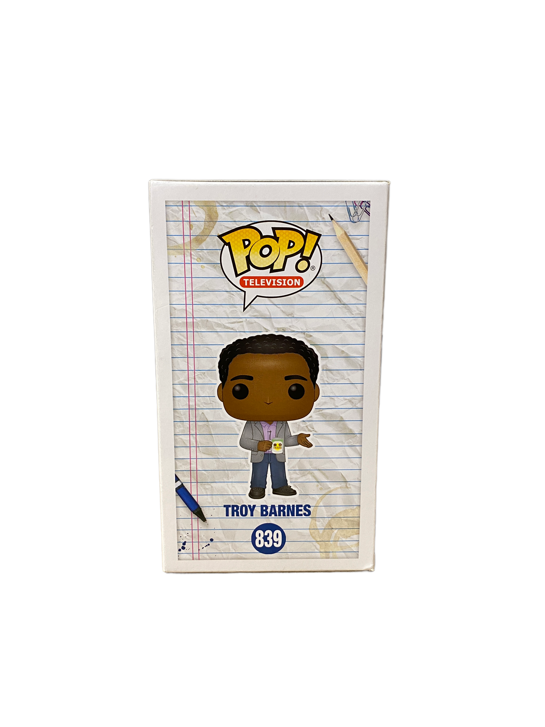 Troy Barnes #839 Funko Pop! - Community - 2019 Pop! -