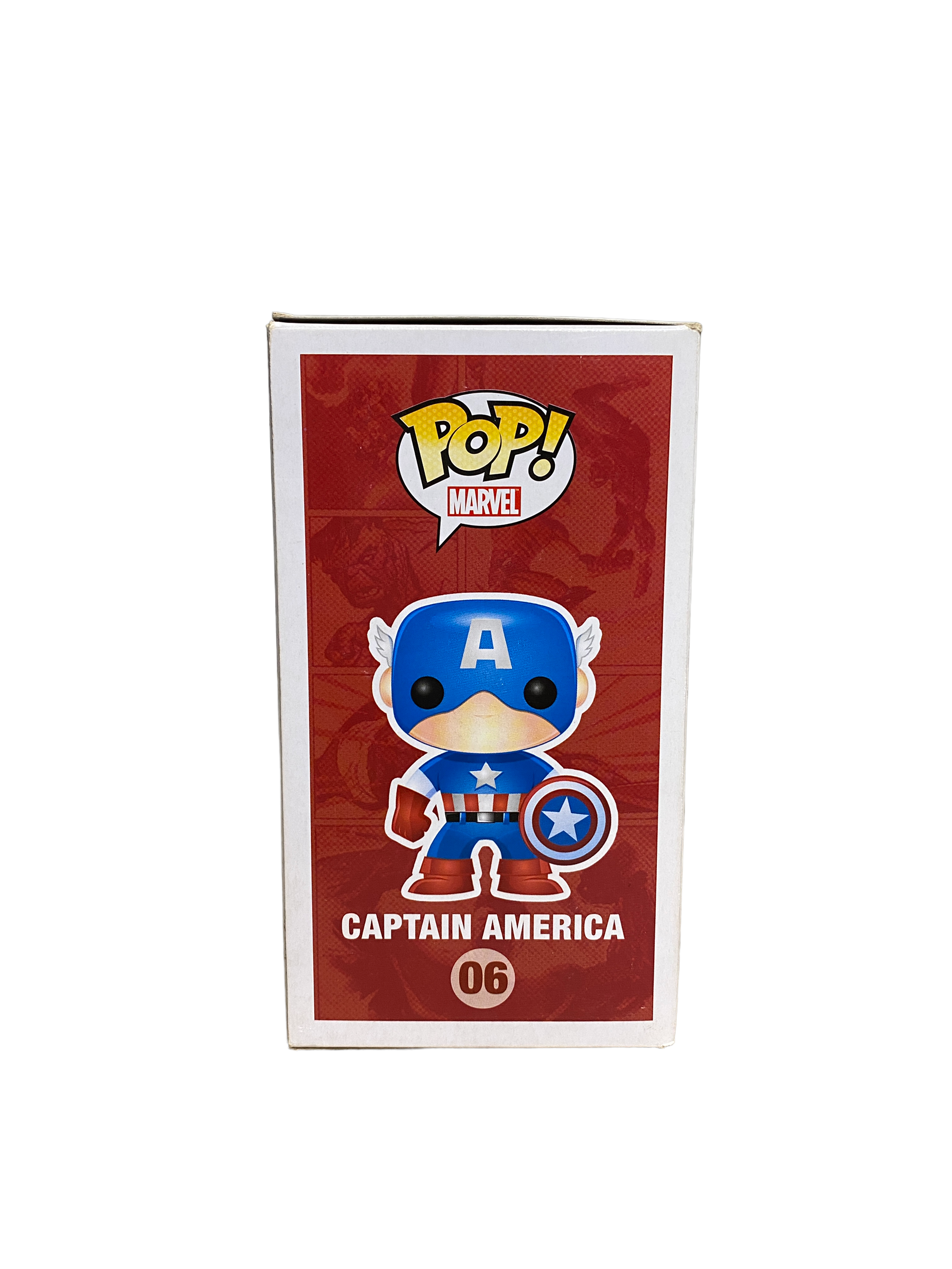 Captain America #06 (Metallic) Funko Pop! - Marvel Universe - SDCC 2011 Exclusive -