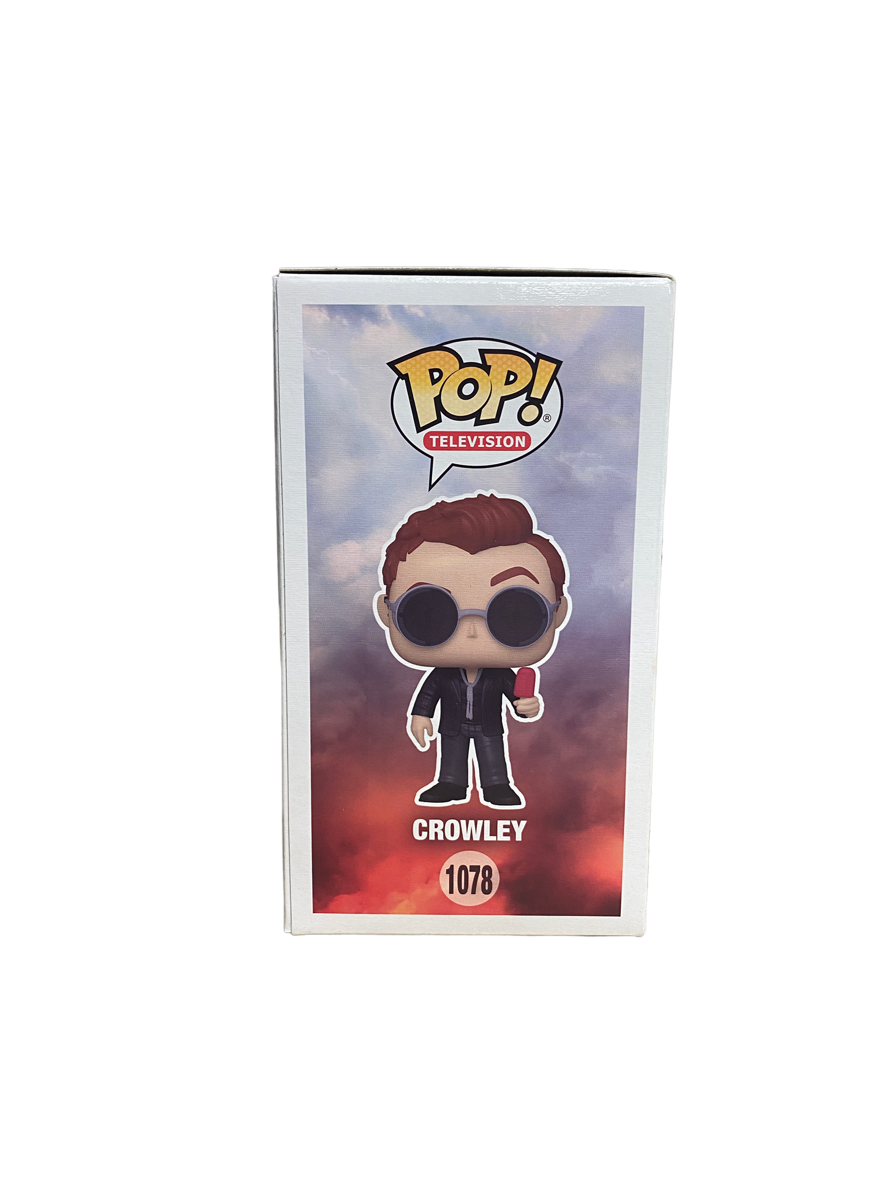 Crowley #1078 (w/ Ice Cream Chase) Funko Pop! - Good Omens -