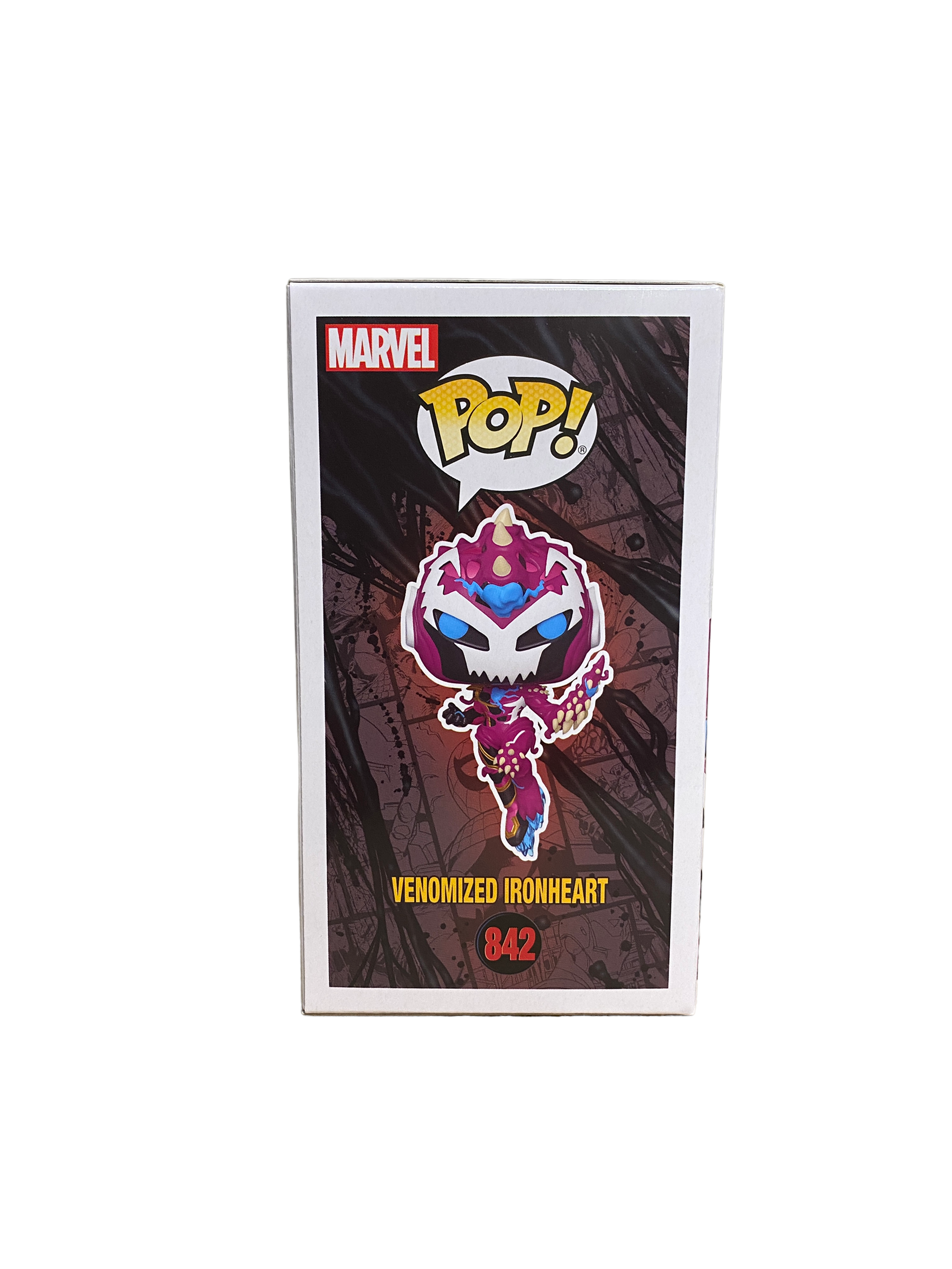 Venomized Ironheart #842 (Glow Chase) Funko Pop! - Spider-Man Maximum Venom - Special Edition -