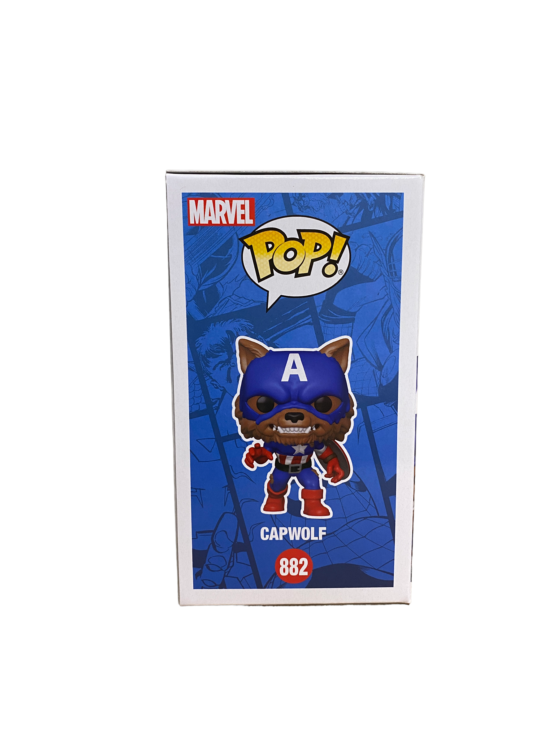 Capwolf #882 Funko Pop! - Marvel - Virtual Funkon 2021 Official Convention Exclusive -