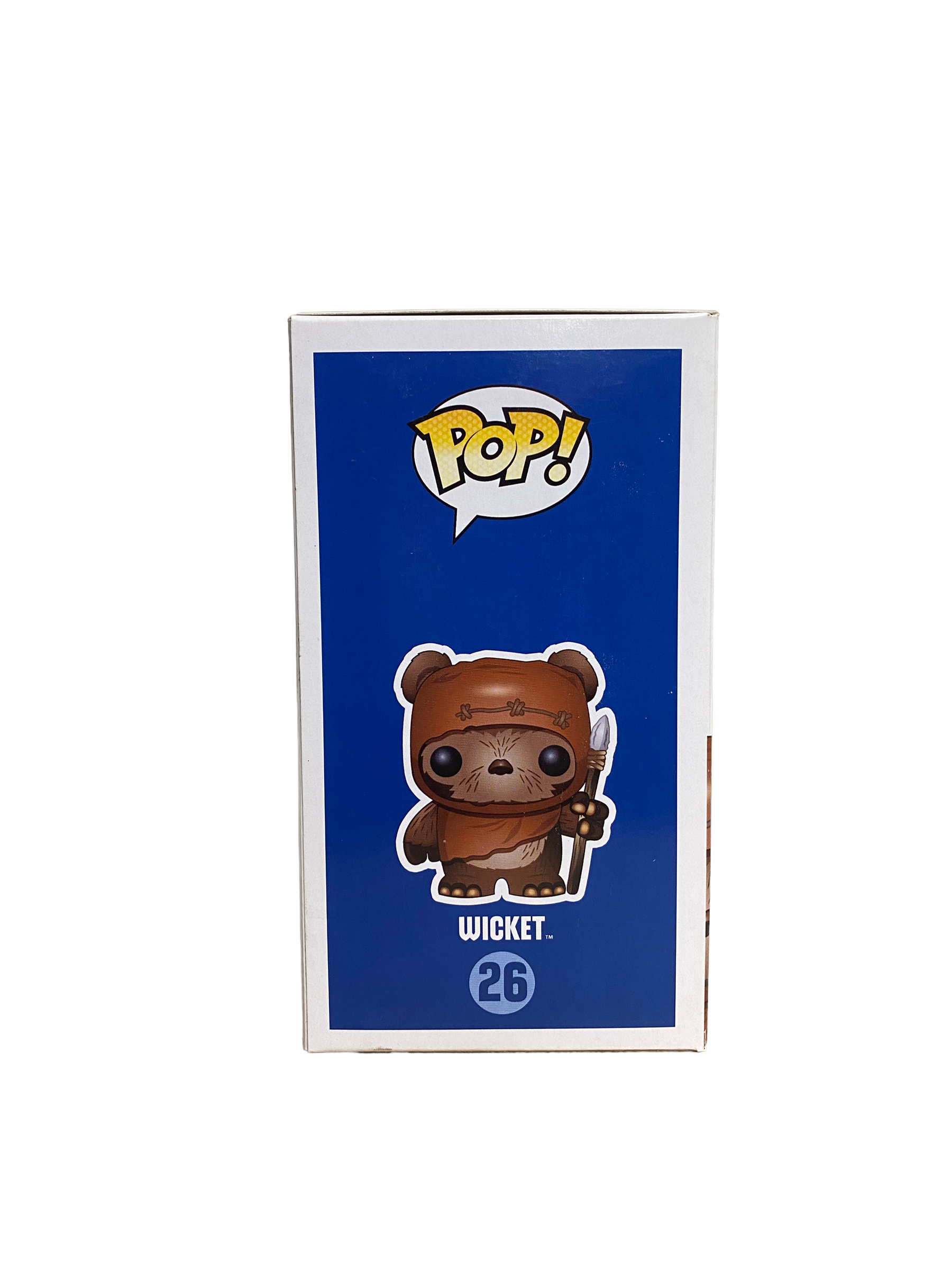 Wicket #26 (Flocked) Funko Pop! - Star Wars - Fugitive Toys Exclusive -