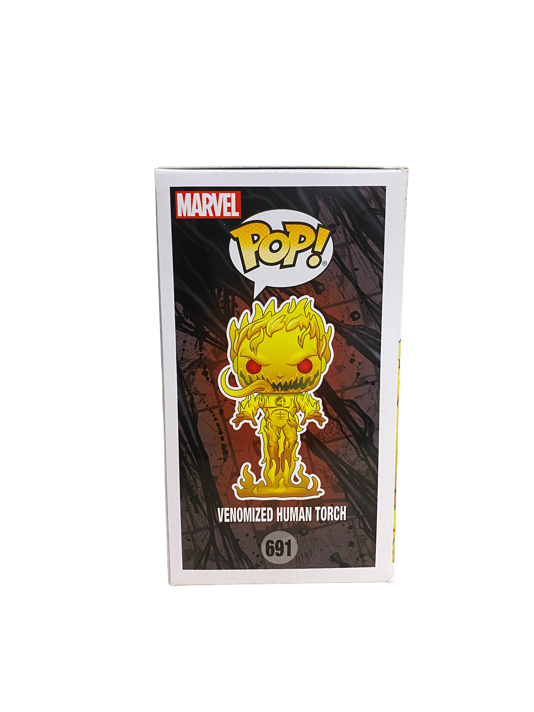 Venomized Human Torch #691 Funko Pop! - Venom - GameStop Exclusive -