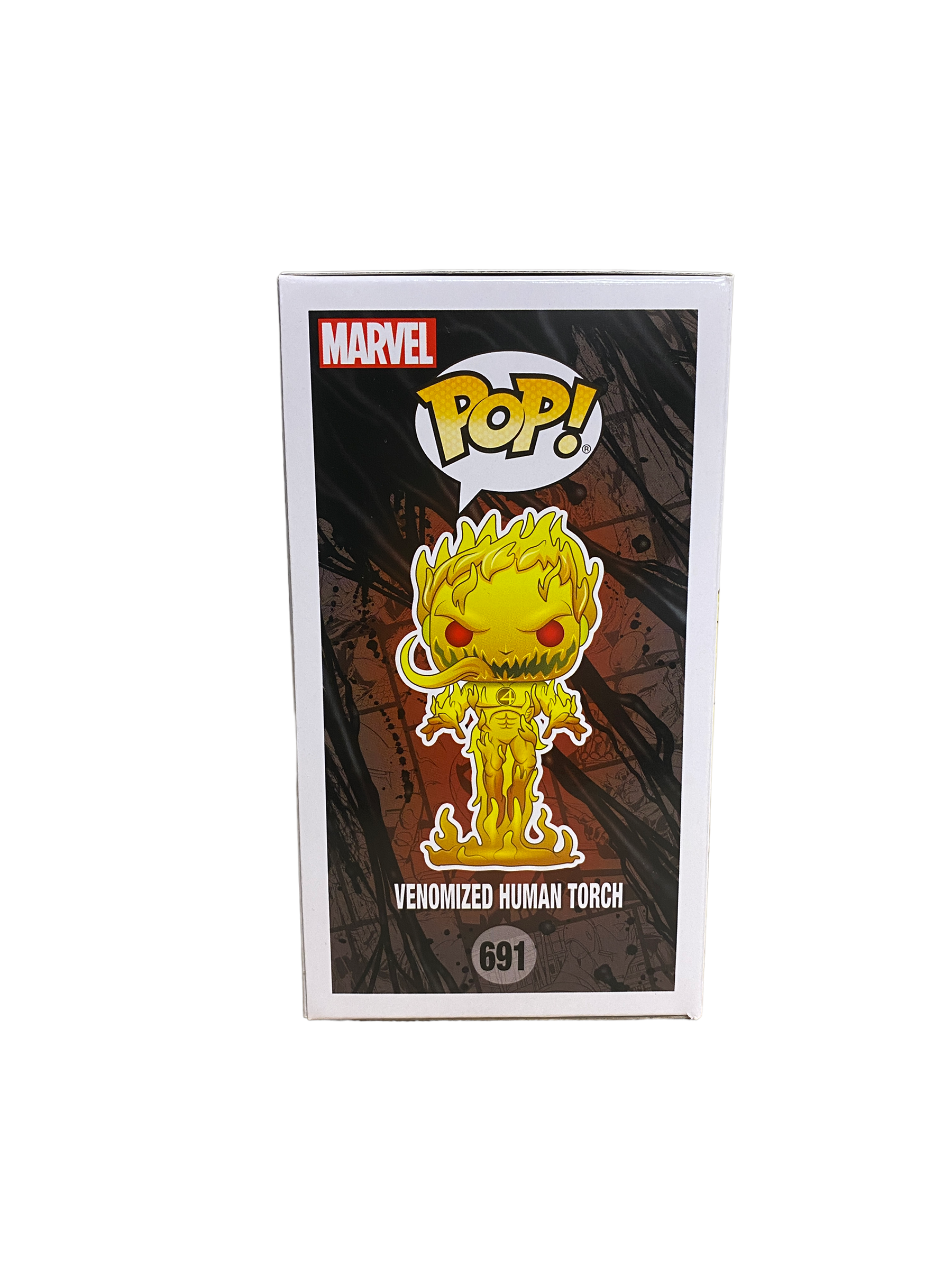 Venomized Human Torch #691 (Glows In The Dark) Funko Pop! - Venom -