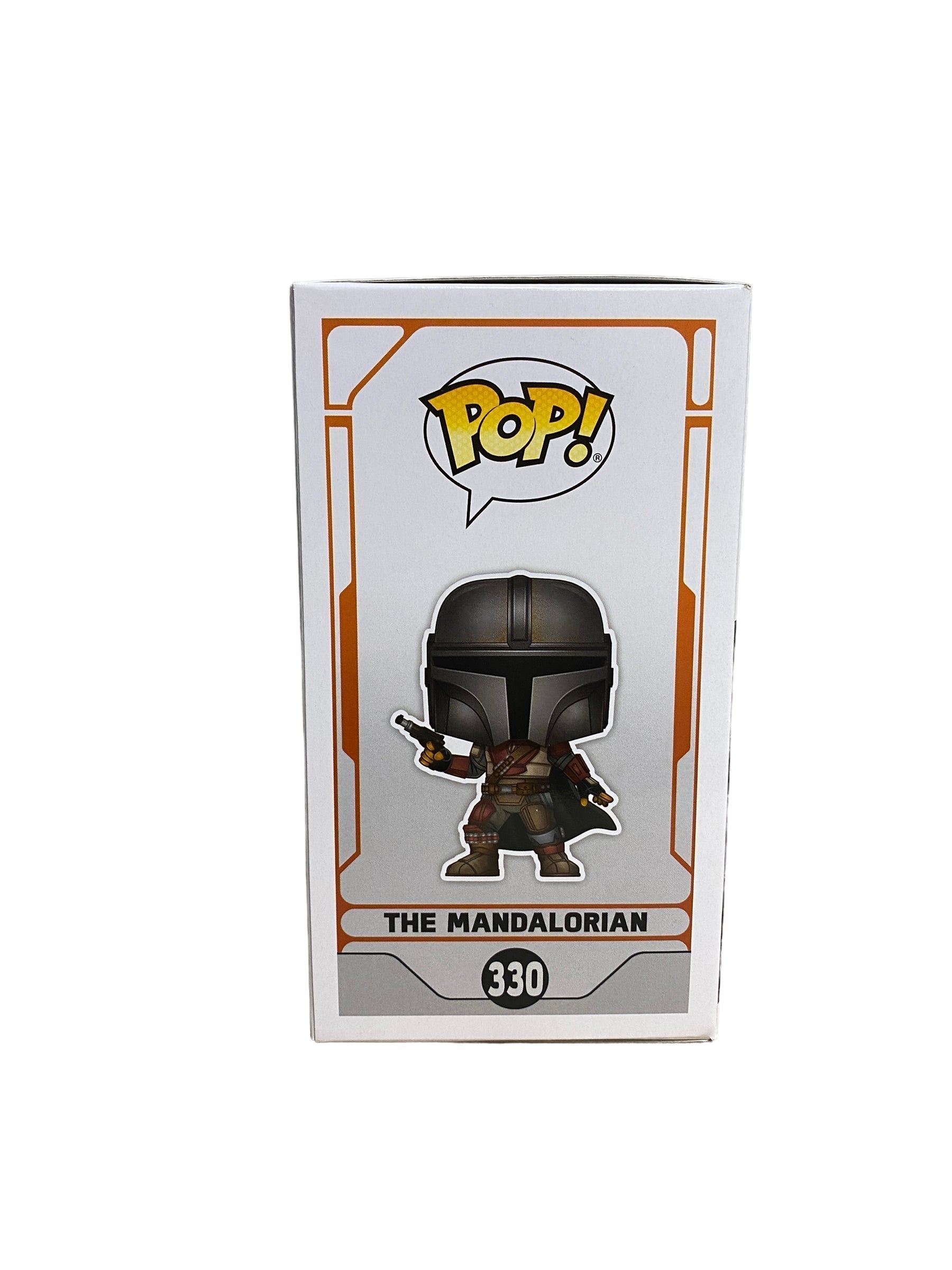 The Mandalorian #330 (w/ Blaster) Funko Pop! - Star Wars The Mandalorian - NYCC 2019 Shared Exclusive -