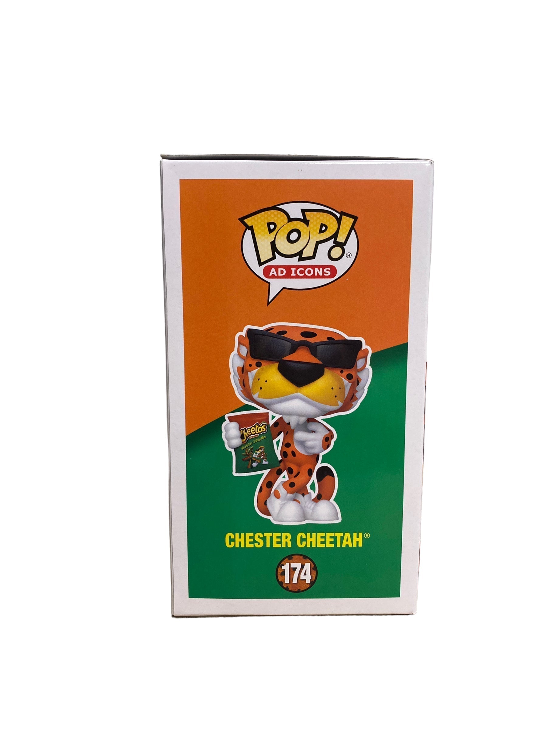 Chester Cheetah #174 (w/ Cheddar Jalapeno Cheetos - Flocked Chase) Funko Pop! - Ad Icons - Funko Hollywood Exclusive -