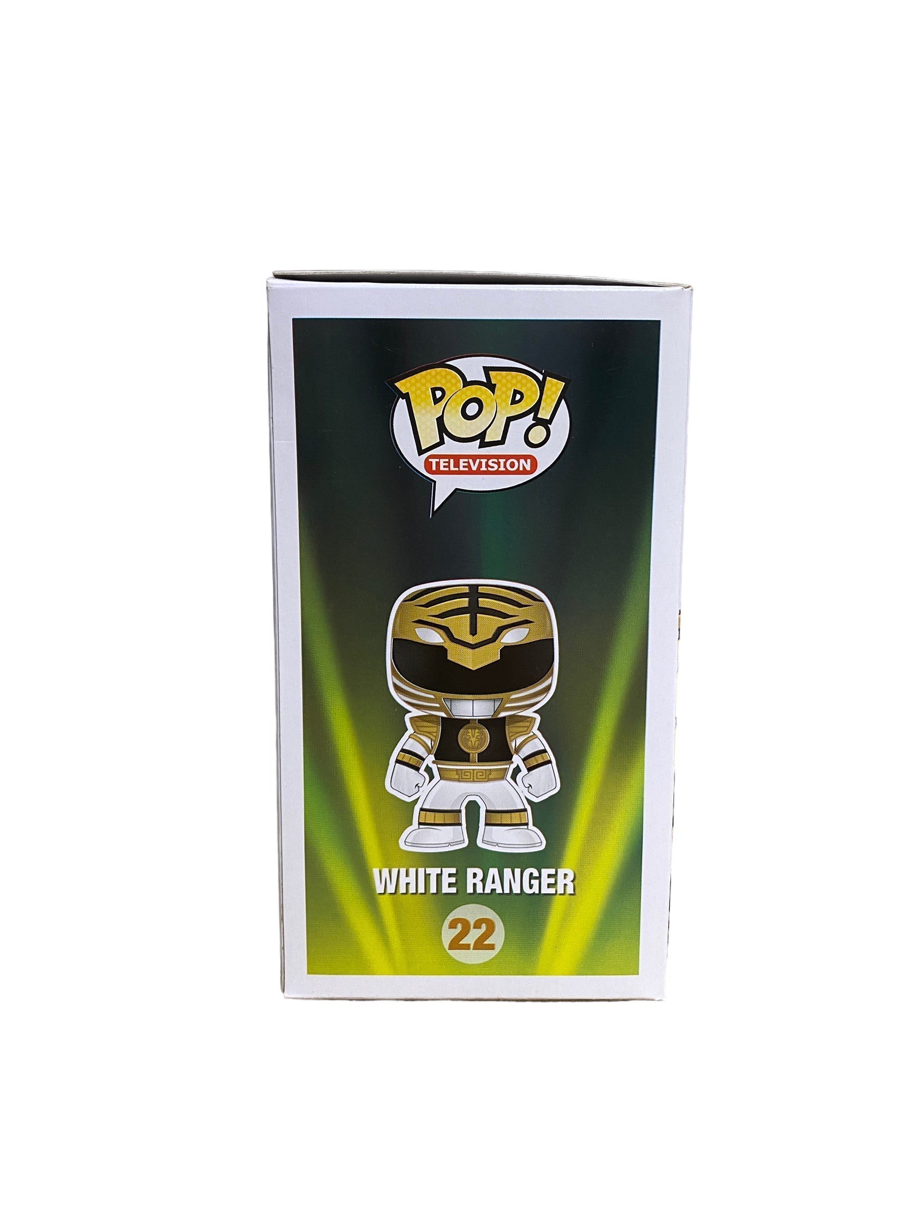 White Ranger #22 (Glows In The Dark) Funko Pop! - Power Rangers - SDCC 2013 Exclusive