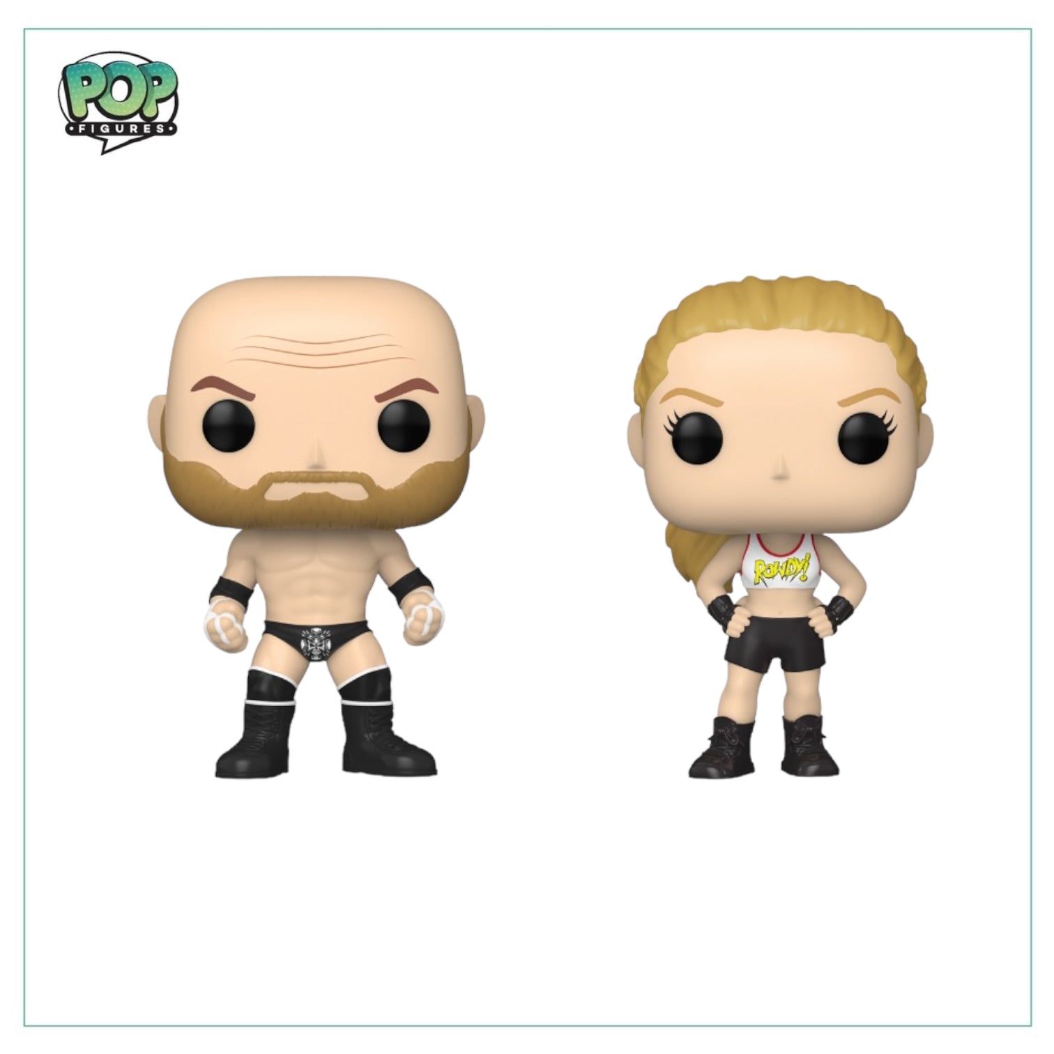 Triple H and Ronda Rousey 2 Pack Funko Pop! - WWE