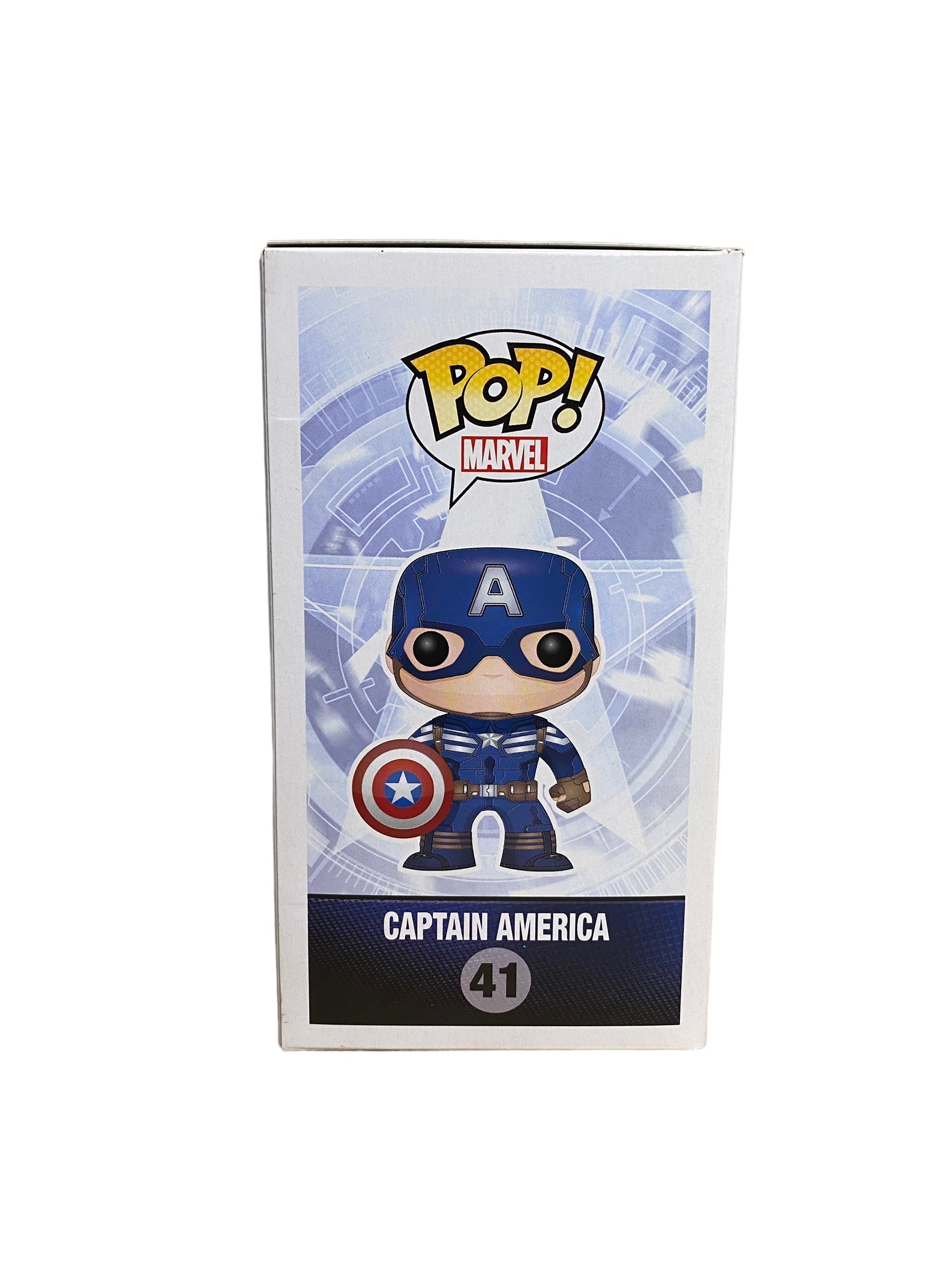 Captain America #41 (Glow In The Darks) Funko Pop! - Captain America The Winter Soldier - Hot Topic Exclusive -