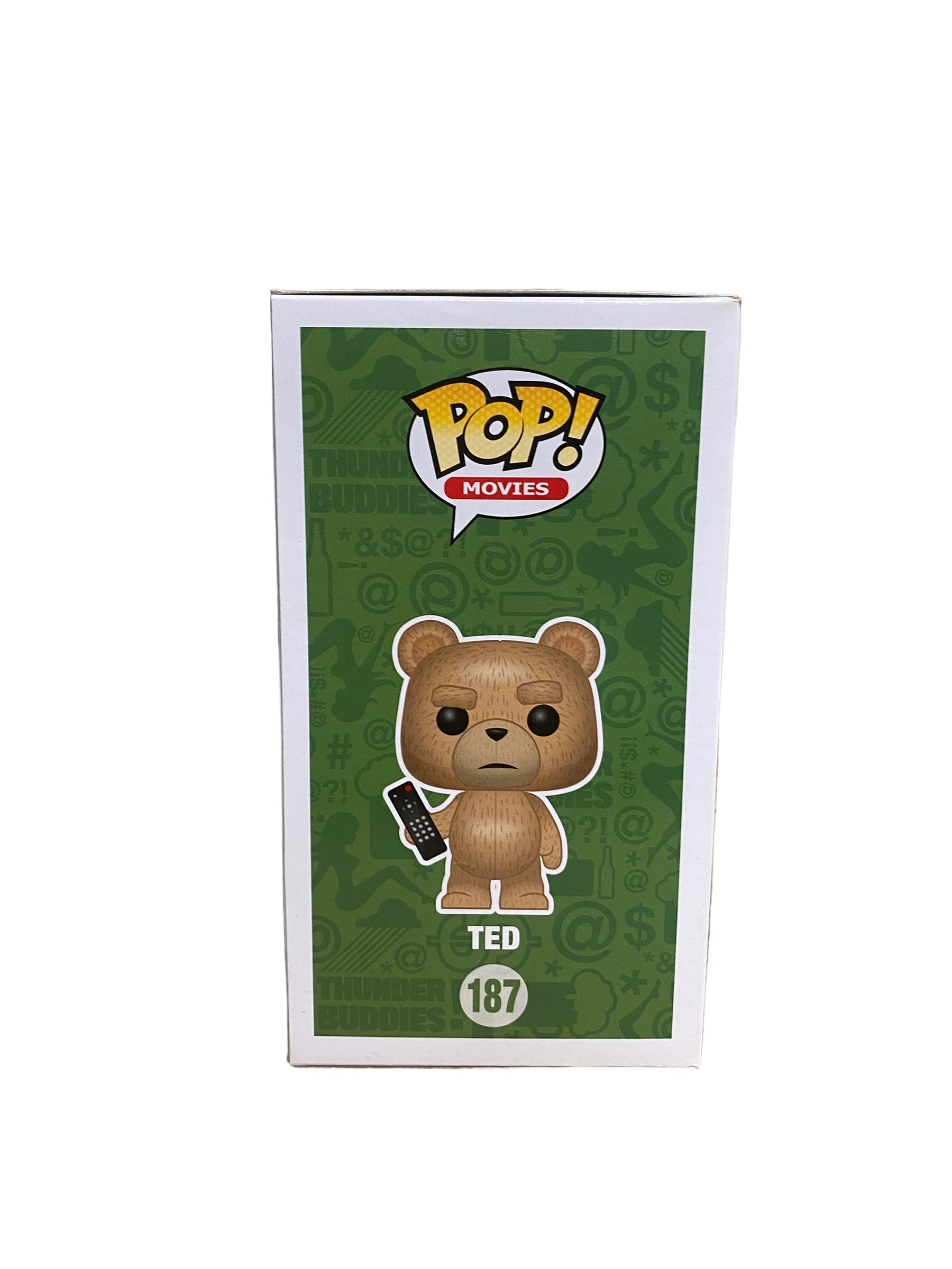 Ted #187 (w/ Remote Flocked) Funko Pop! - Ted 2 - SDCC 2015 Official Convention Exclusive -