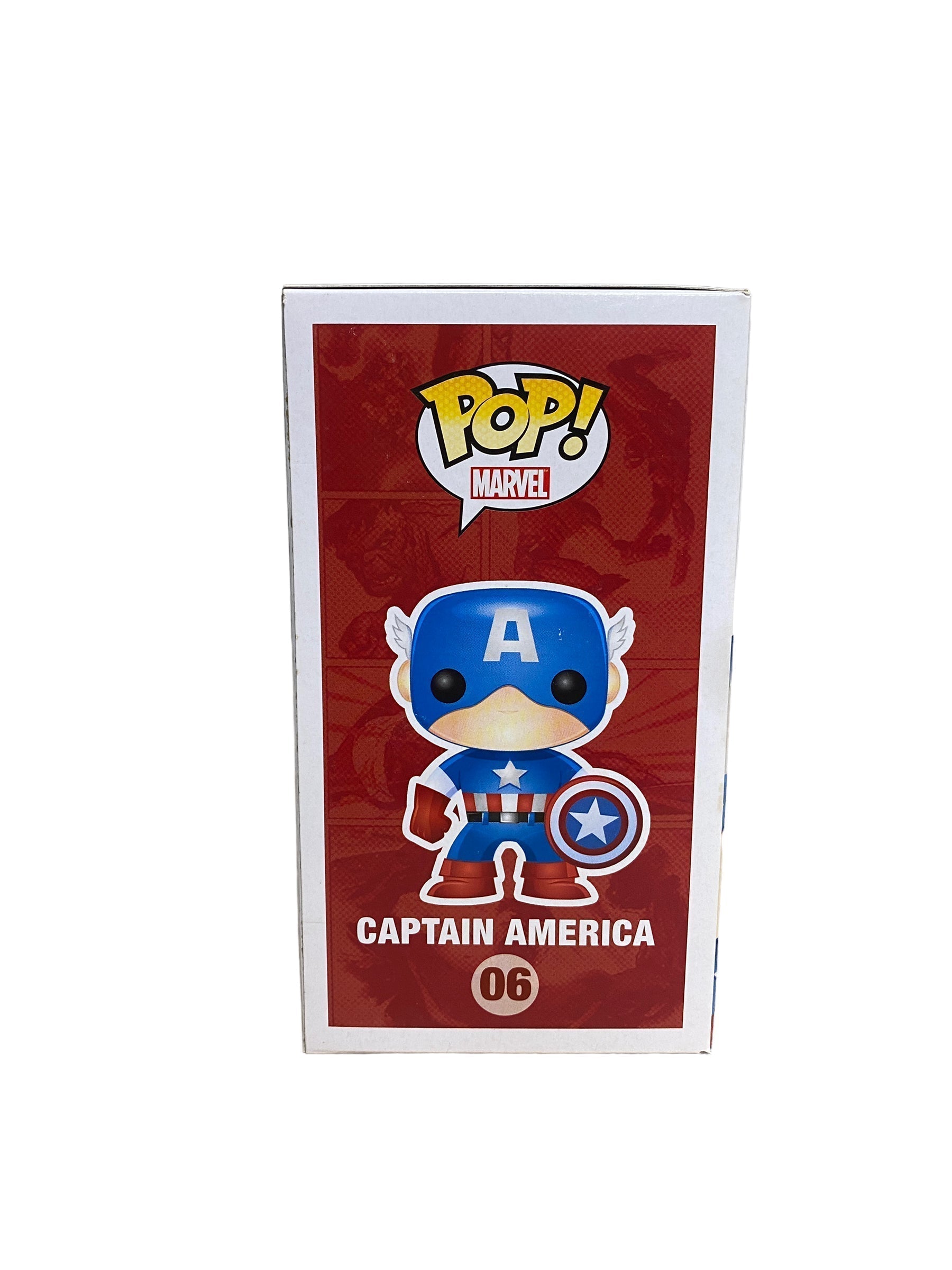 Captain America #06 (Black and White) Funko Pop! - Marvel Universe - Gemini Collectibles Exclusive