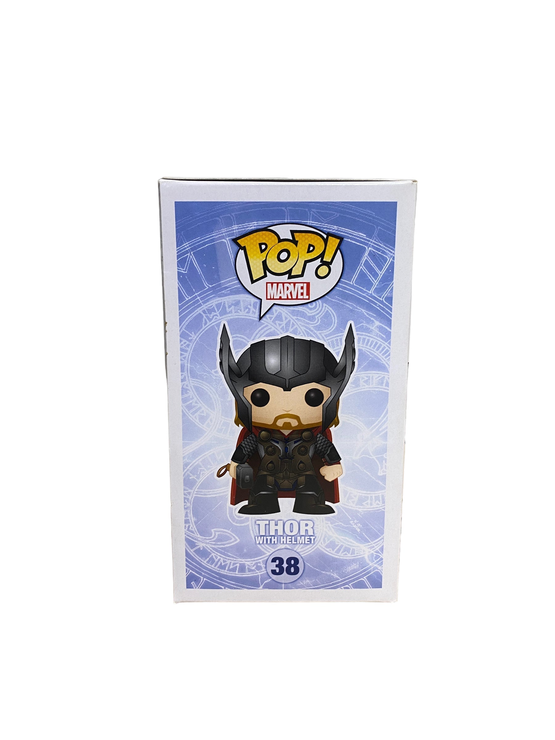 Thor with Helmet #38 Funko Pop! - Thor the Dark World - 2013 Pop! - Hot Topic Exclusive -