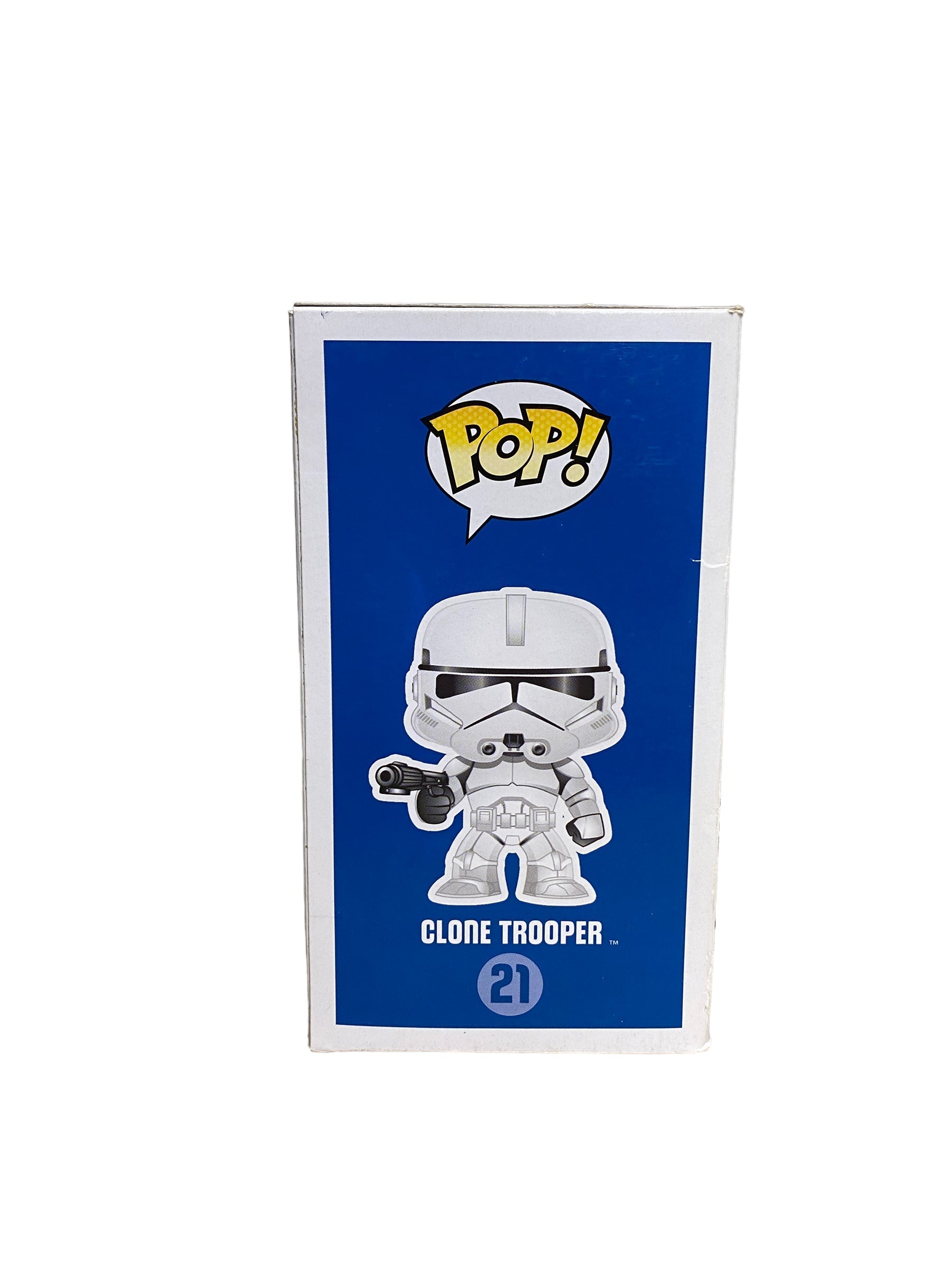 Clone Trooper #21 (Blue Box) Funko Pop! - Star Wars - 2012 Pop! -